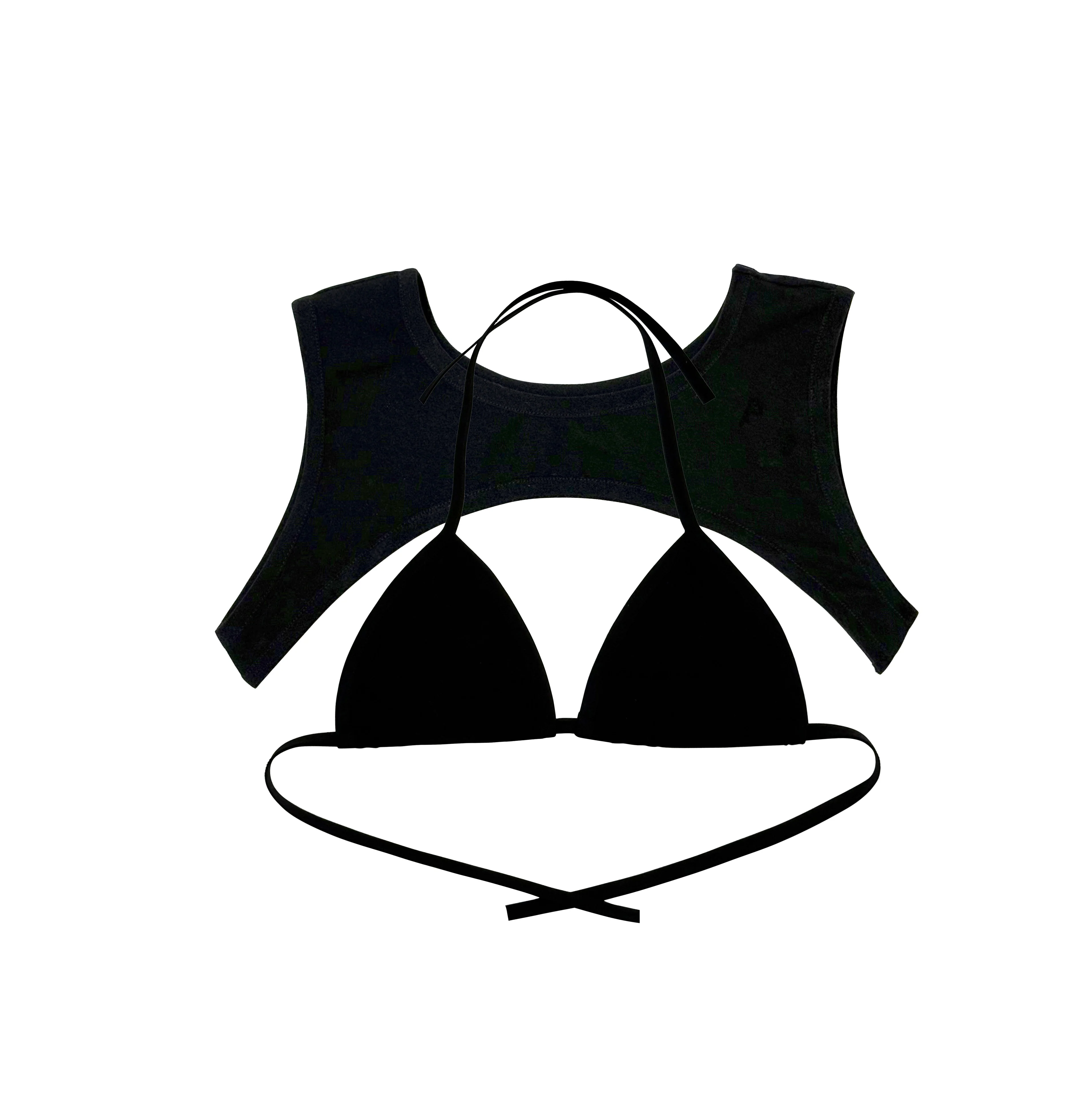 ANGEL CROPPED & BRA SET - Image 2