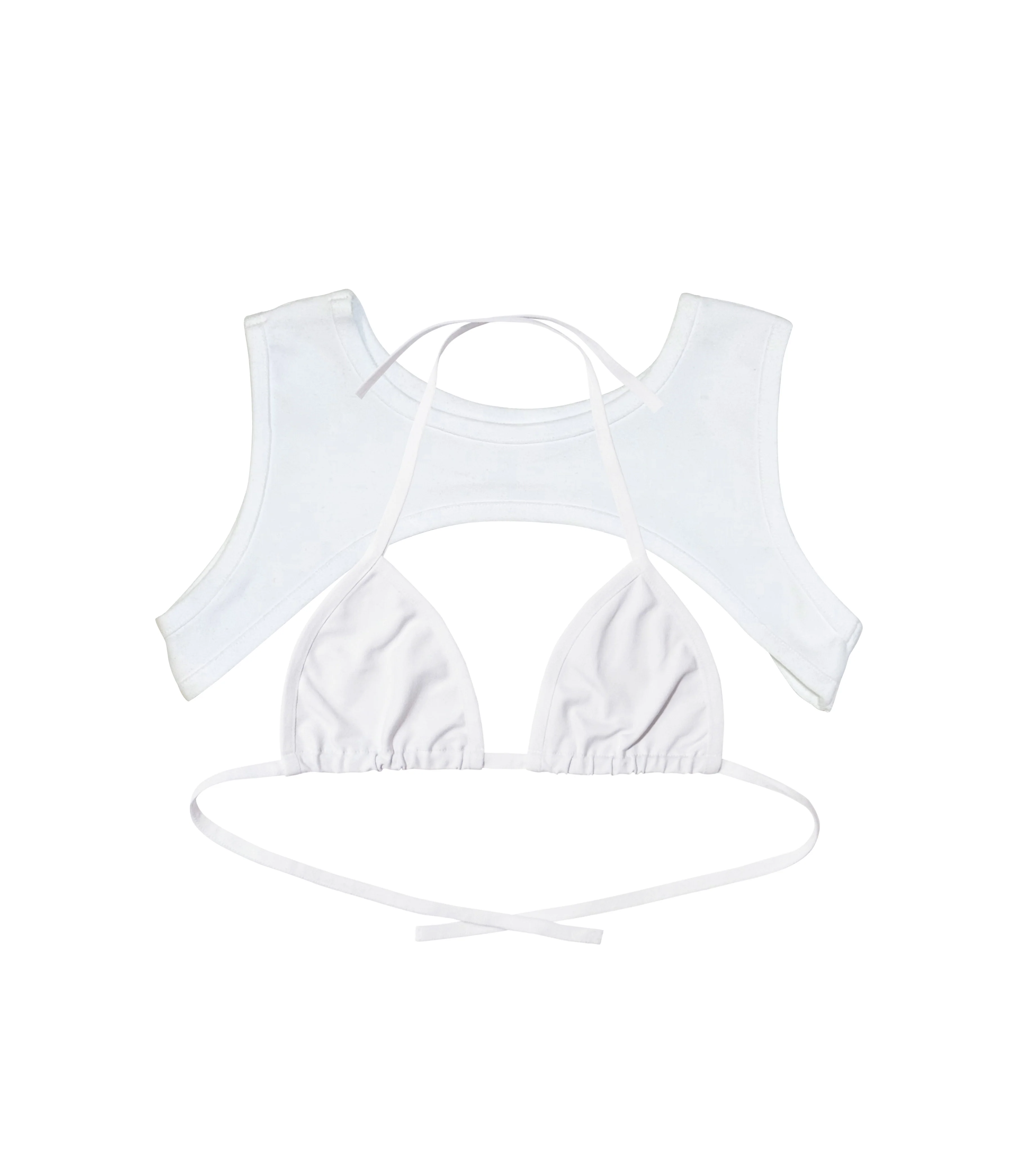 ANGEL CROPPED & BRA SET - Image 3