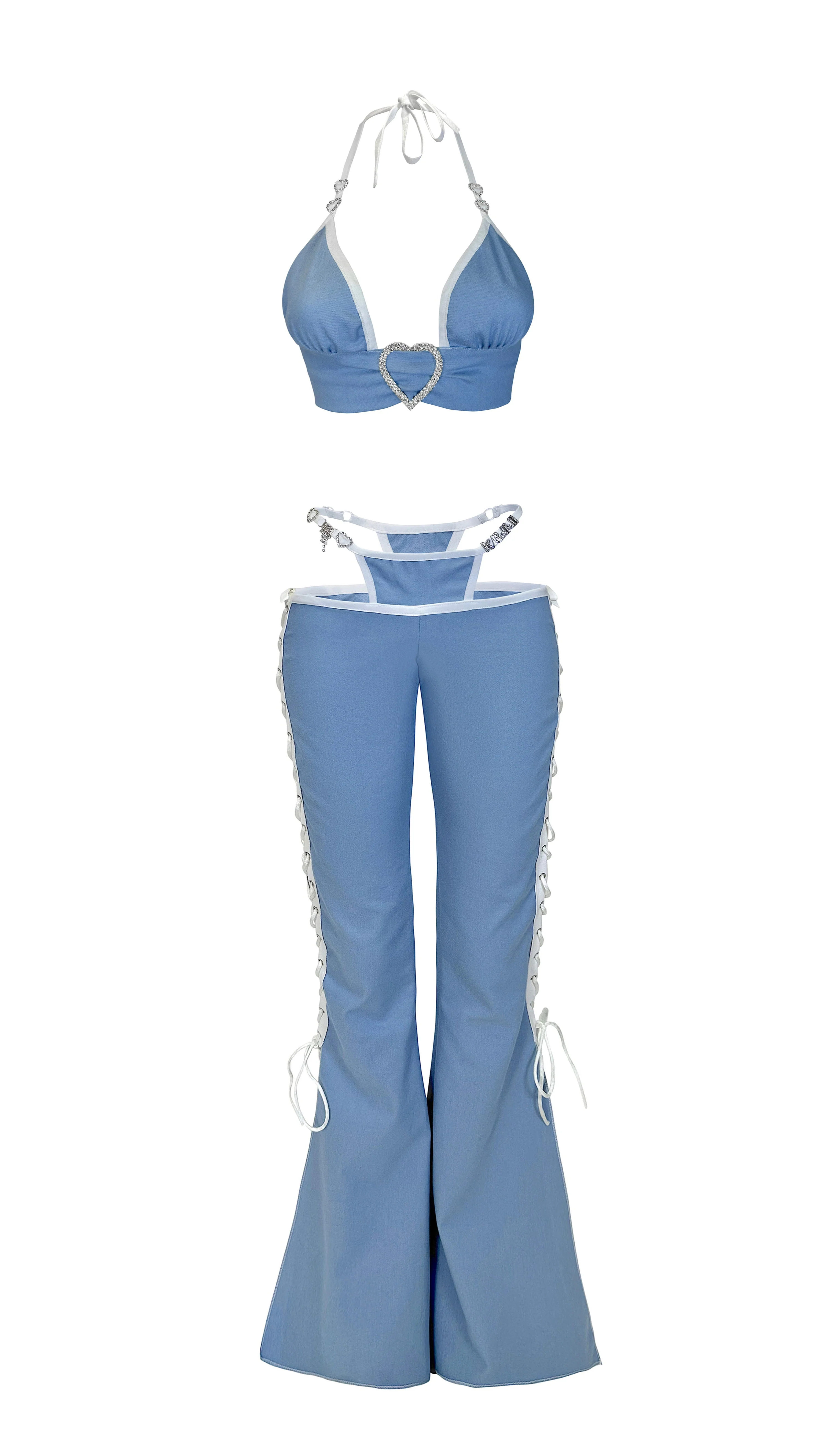 BELLA DENIM TOP - Image 6