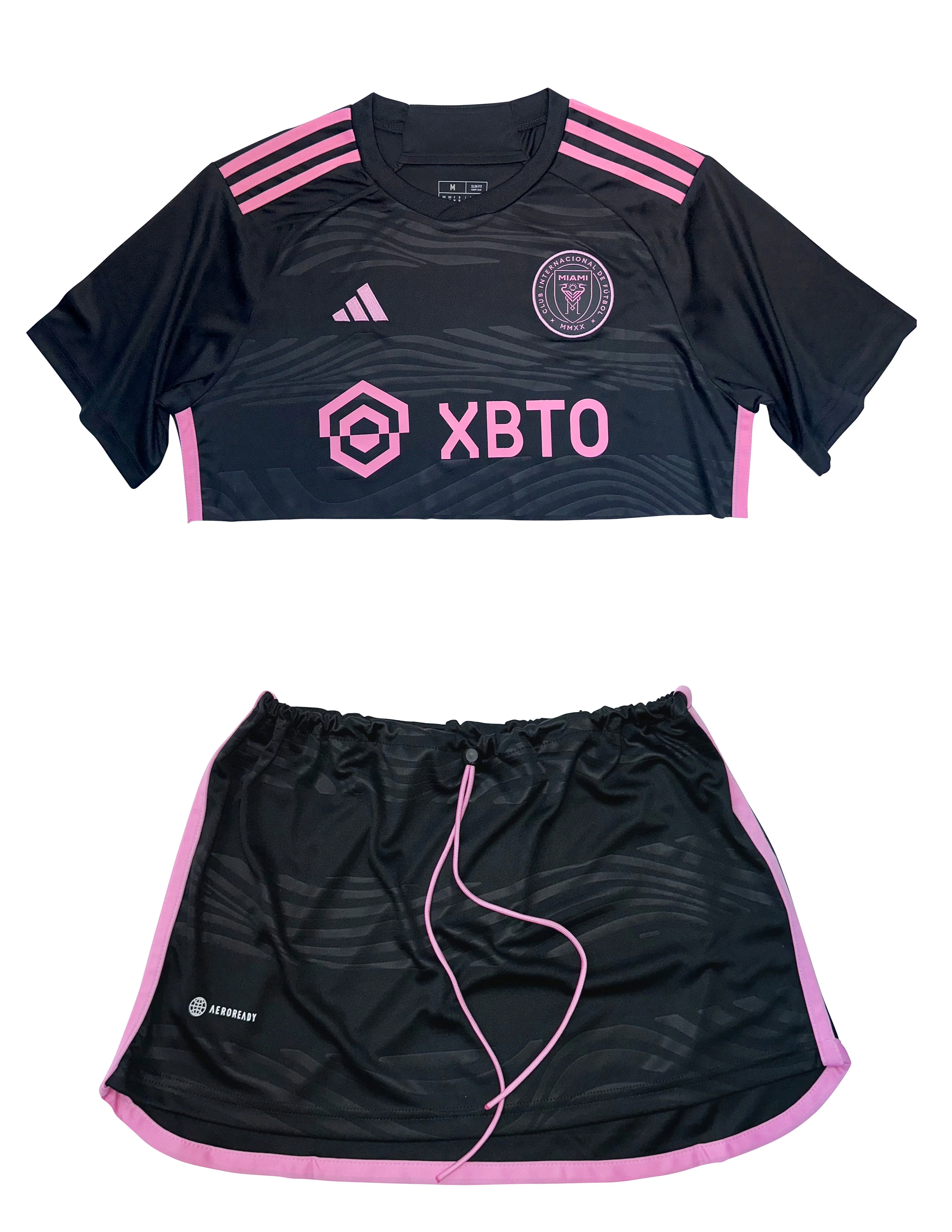 MESSI BLACK SKIRT SET