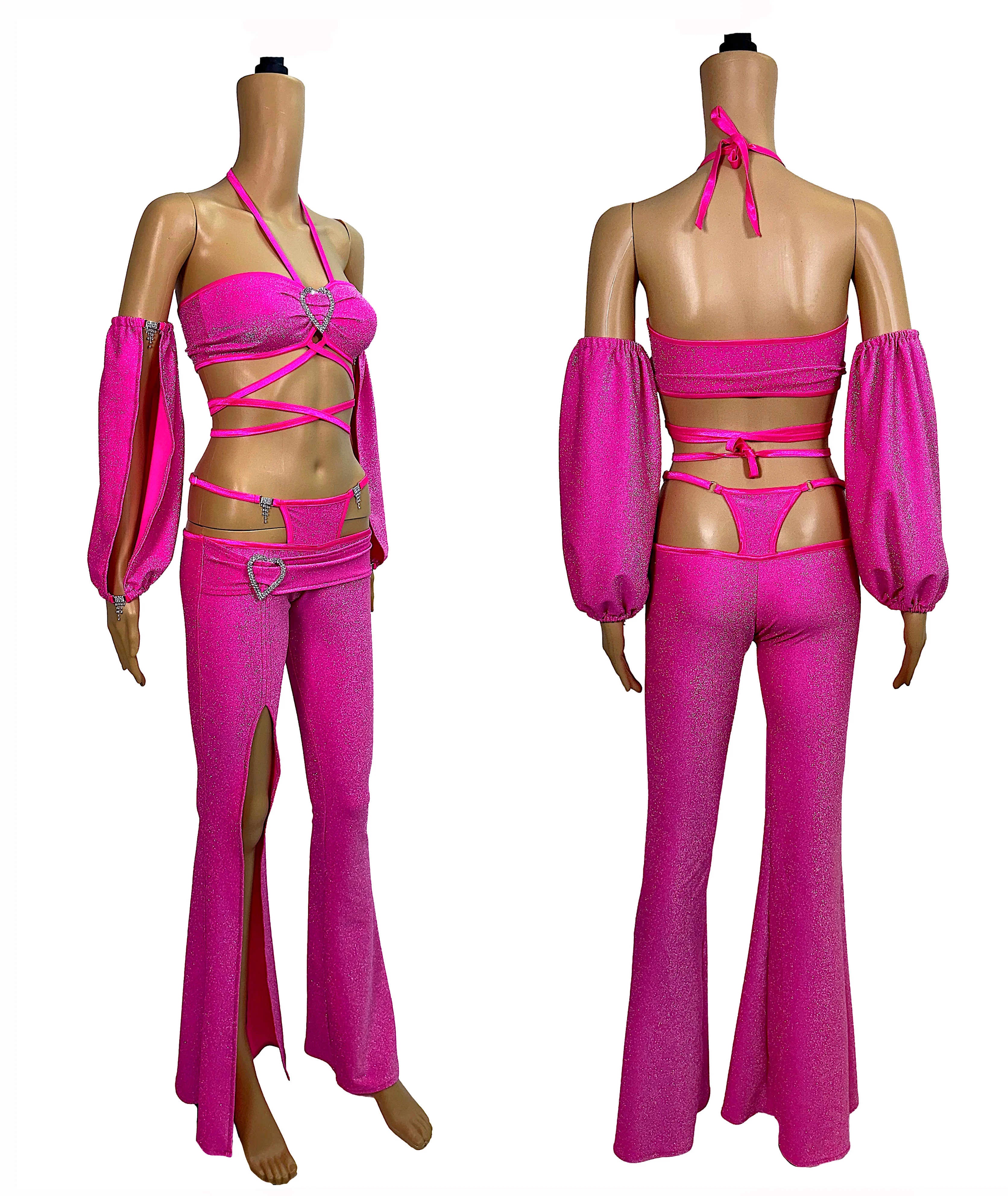 BOOTYLICIOUS TOP & SLEEVES SET - Image 5