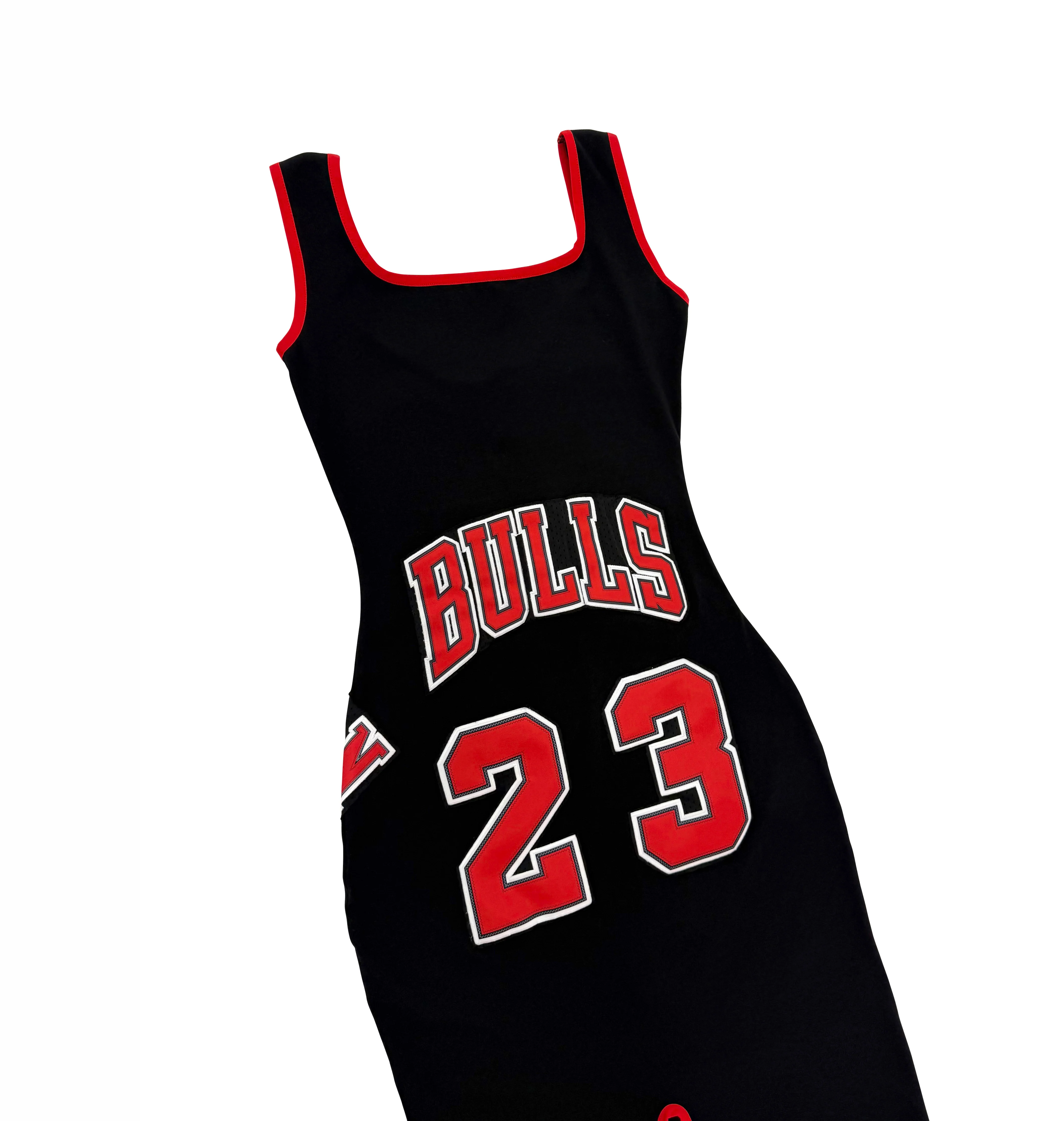 BULLS MAXI DRESS BLACK - Image 4