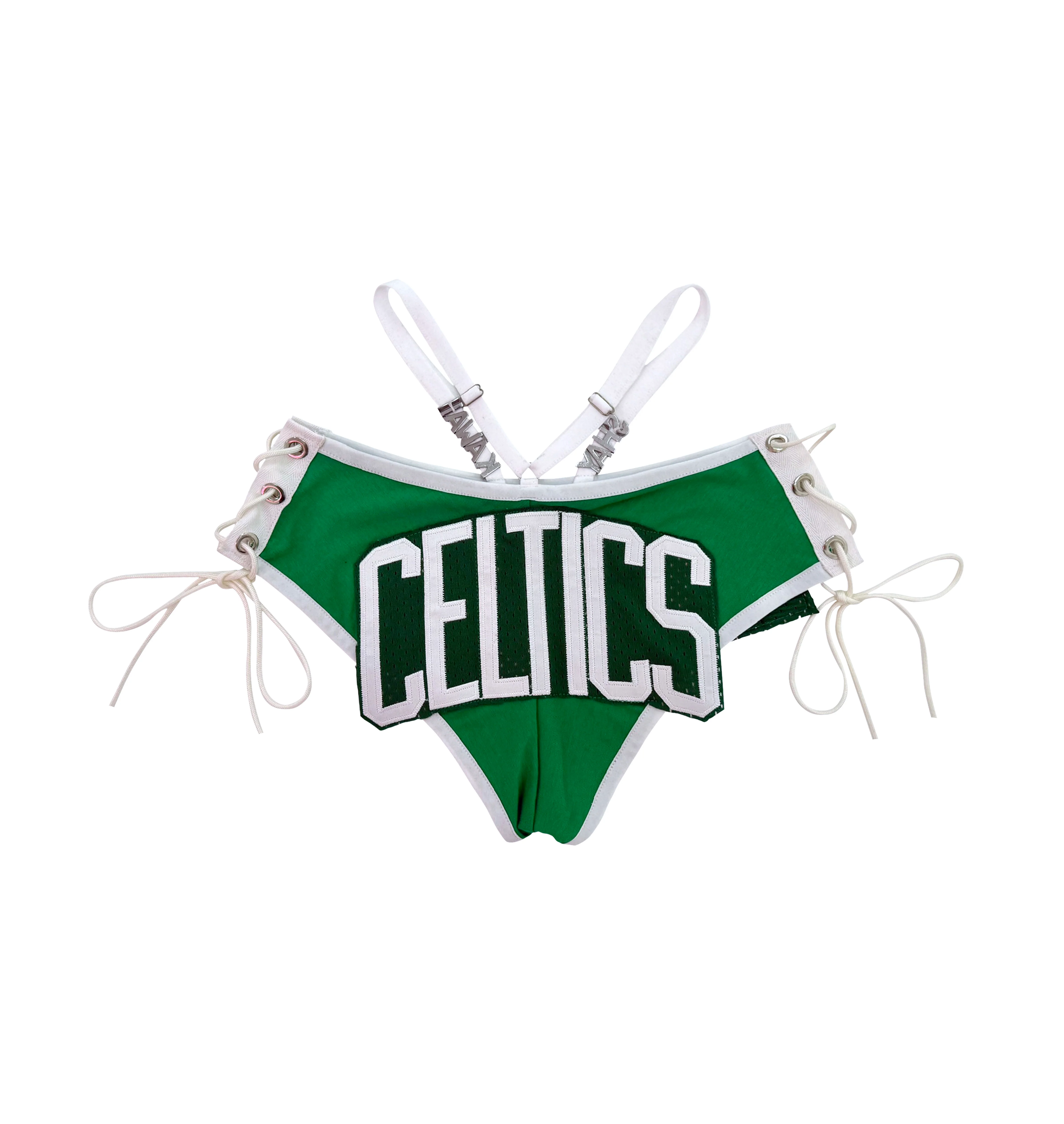 CELTICS MINI SHORT SET GREEN - Image 2