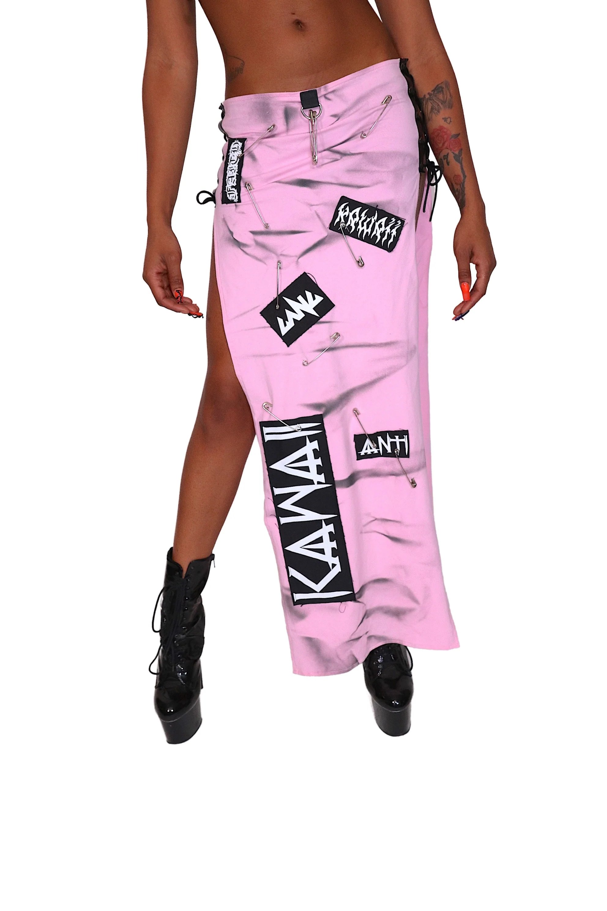CLASH LONG SKIRT - Image 7