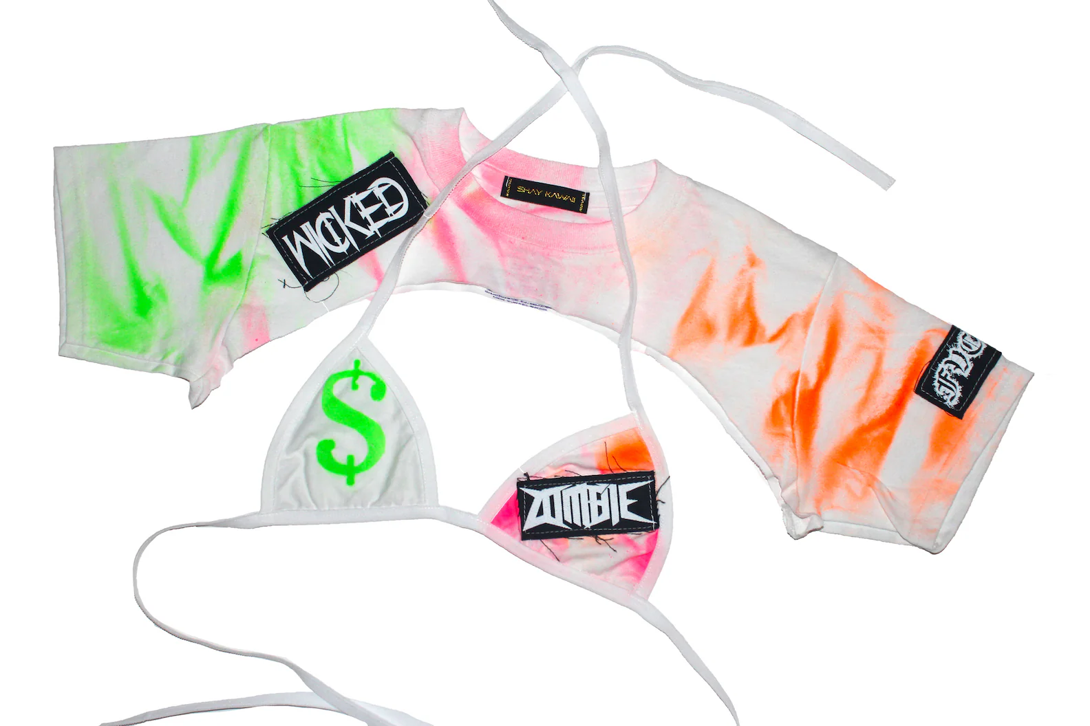 CLOCKWORK SET: LIMITED EDITION (white/neon green/baby pink) - Image 4