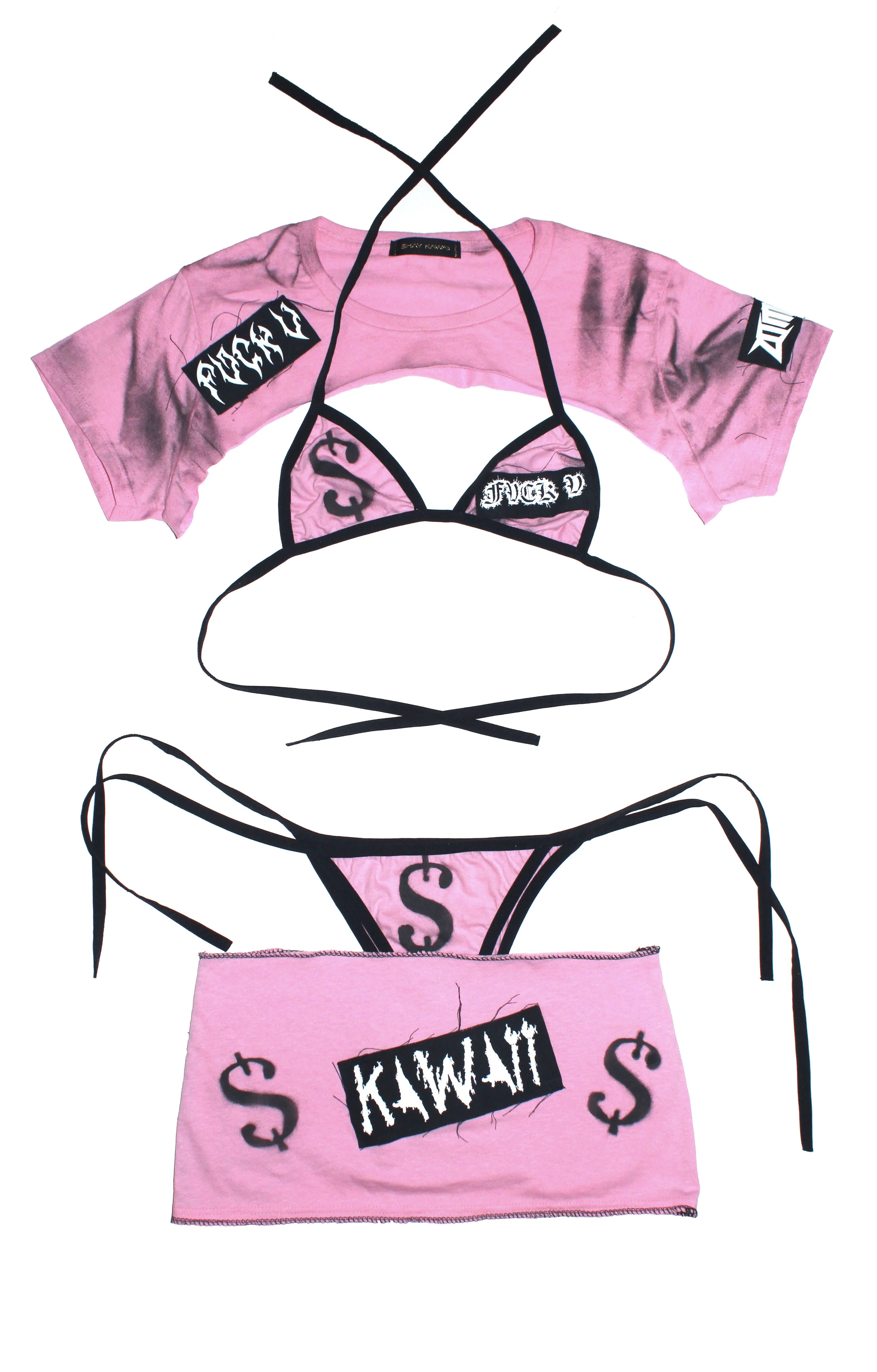 CLOCKWORK SET: LIMITED EDITION (white/neon green/baby pink) - Image 6