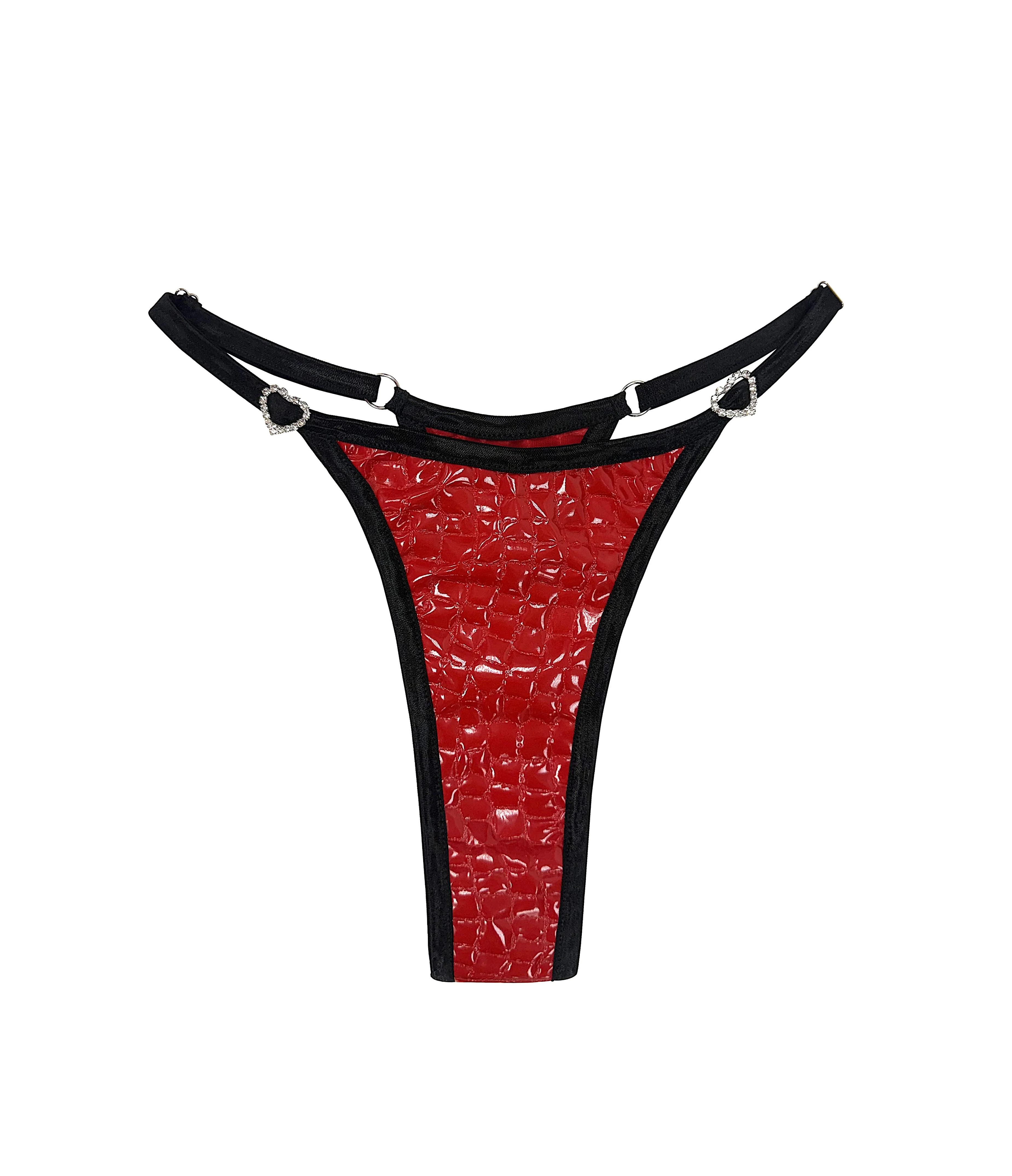 CROC THONG RED