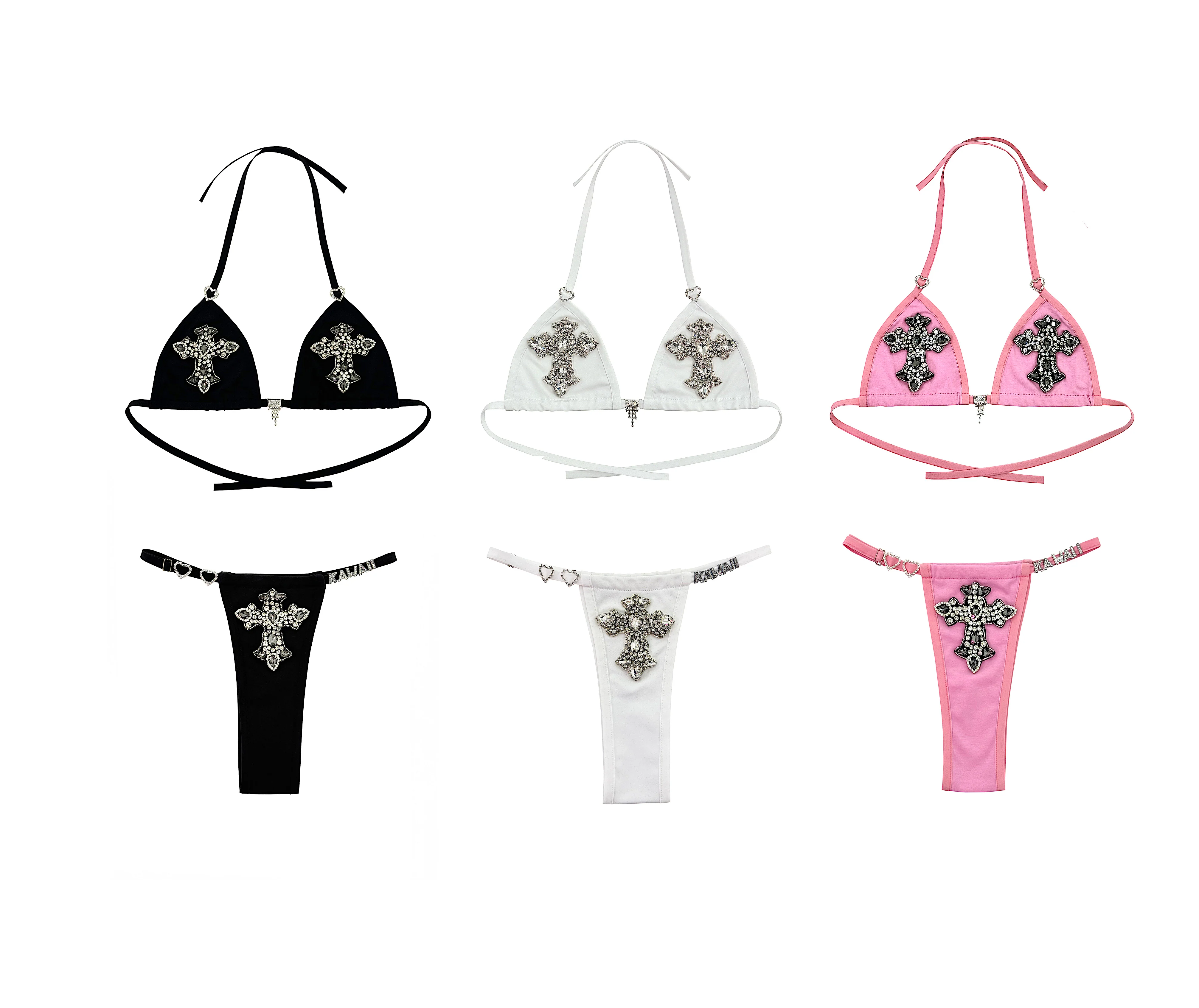 CROSS ANGEL BIKINI PINK - Image 4