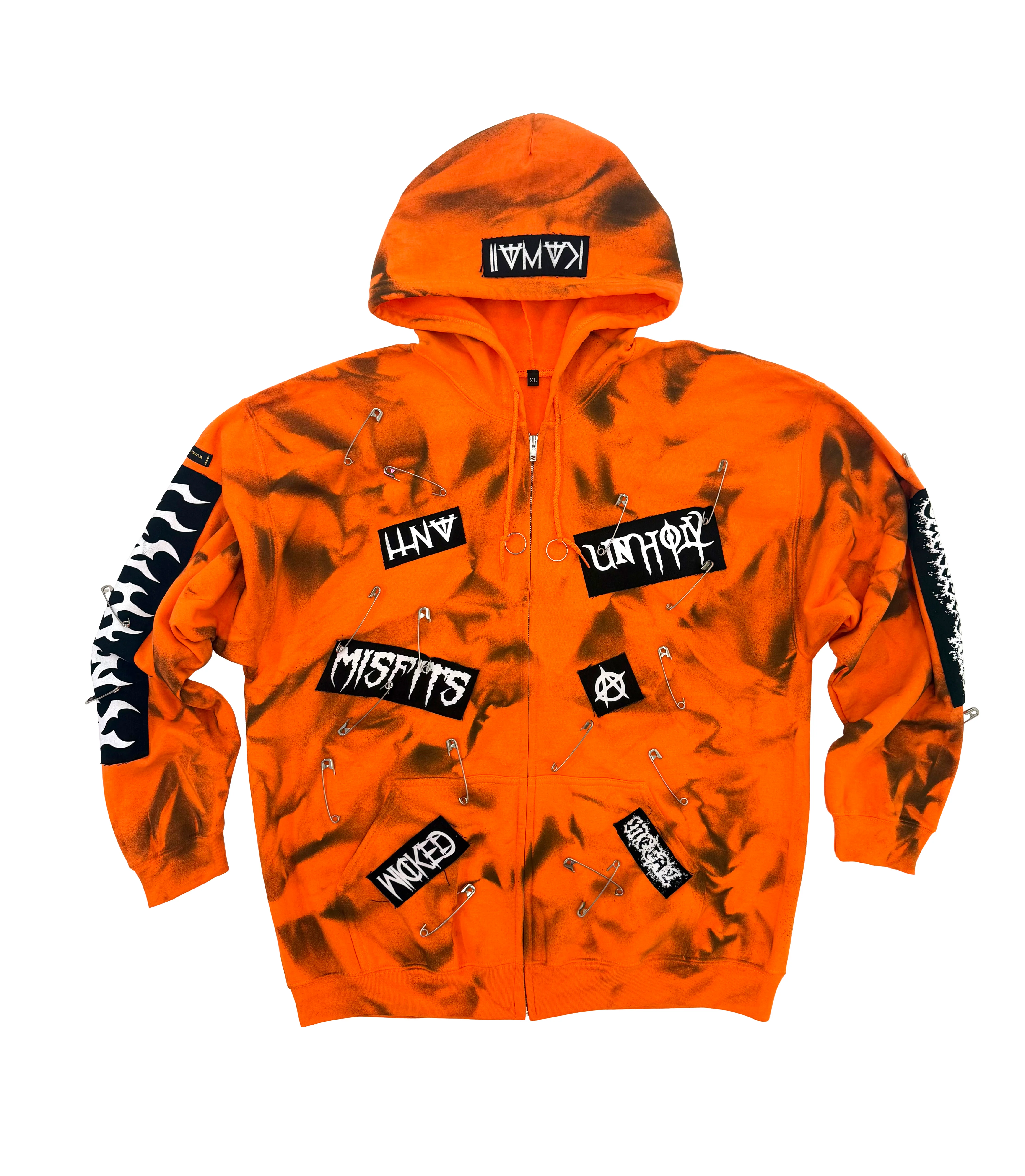 CRYPT HOODIE BLACK - Image 5