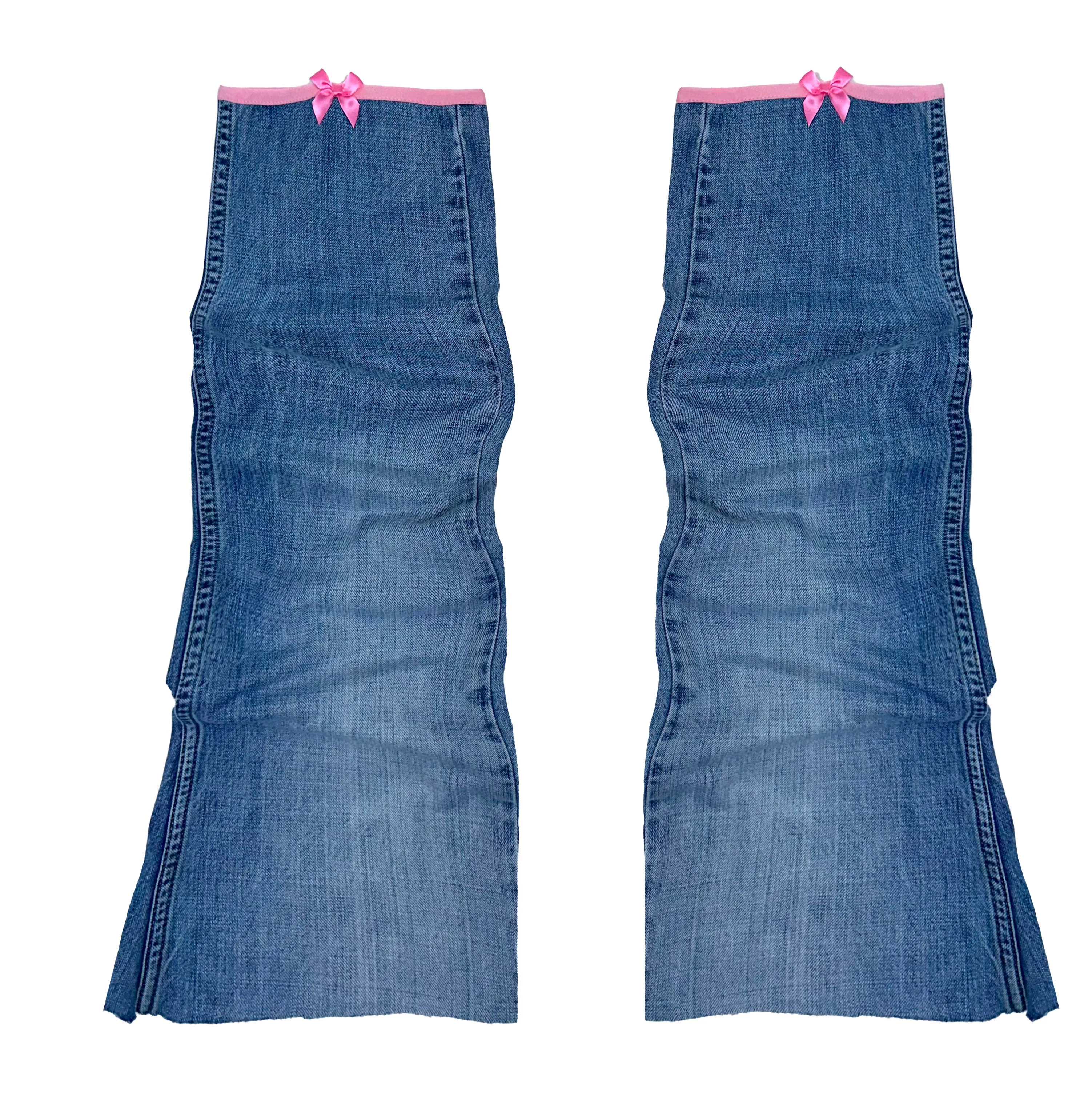 DENIM HELLO KITTY SKIRT + LEG WARMERS - Image 3