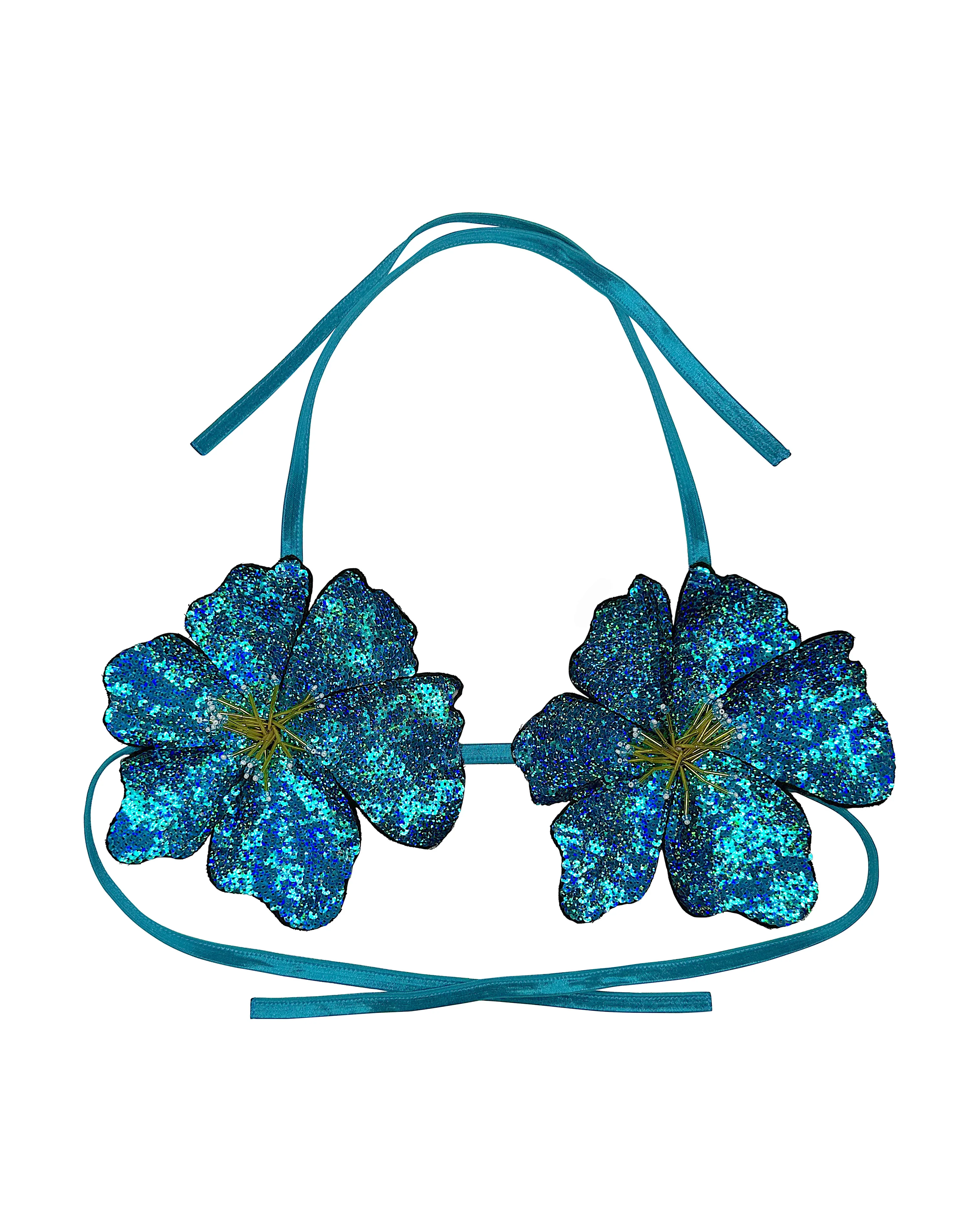 GLITTER FLOWER SHORTS SET - Image 7