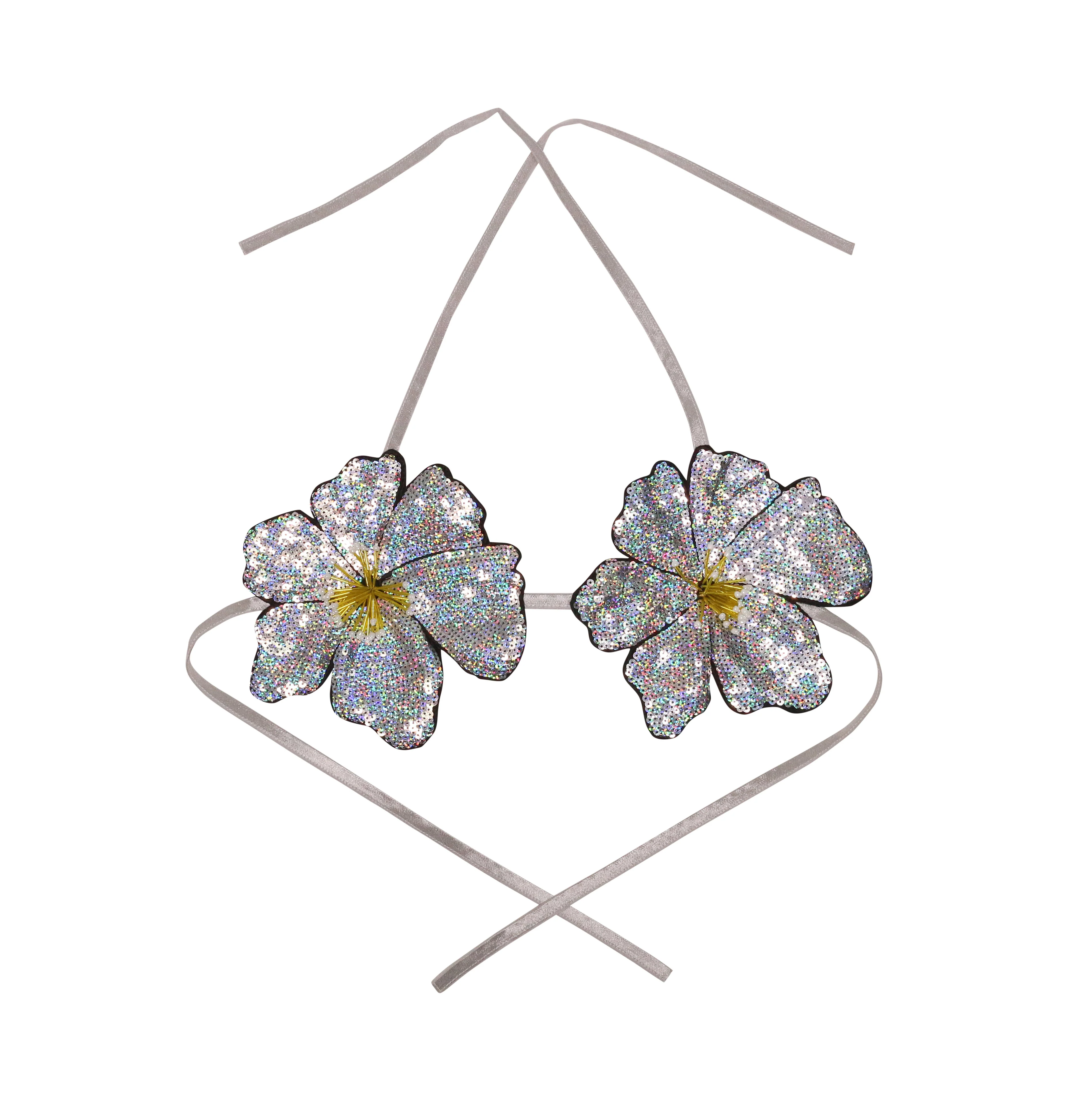 GLITTER FLOWER SHORTS SET - Image 8