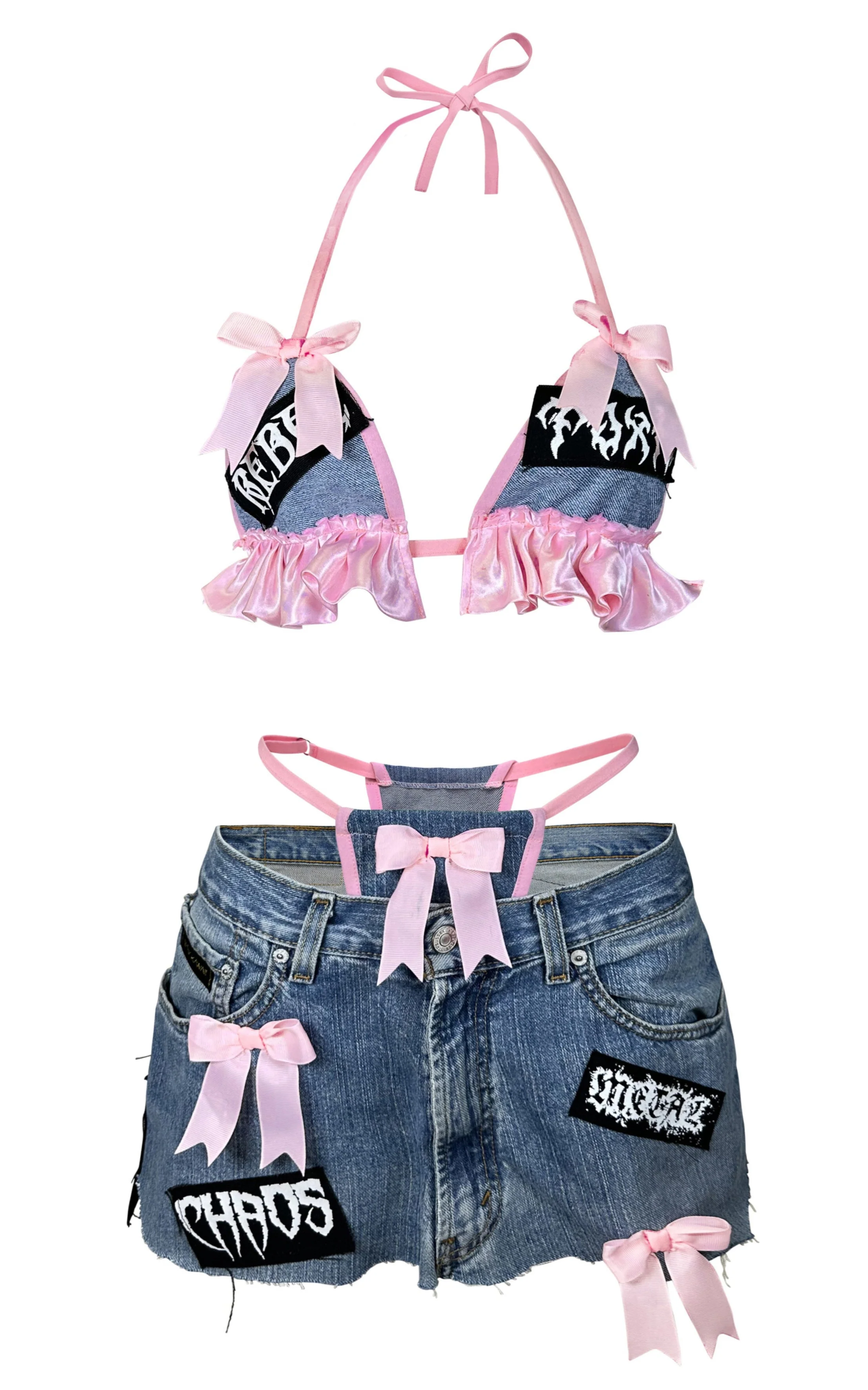 FRIANDISE DENIM SET - Image 2