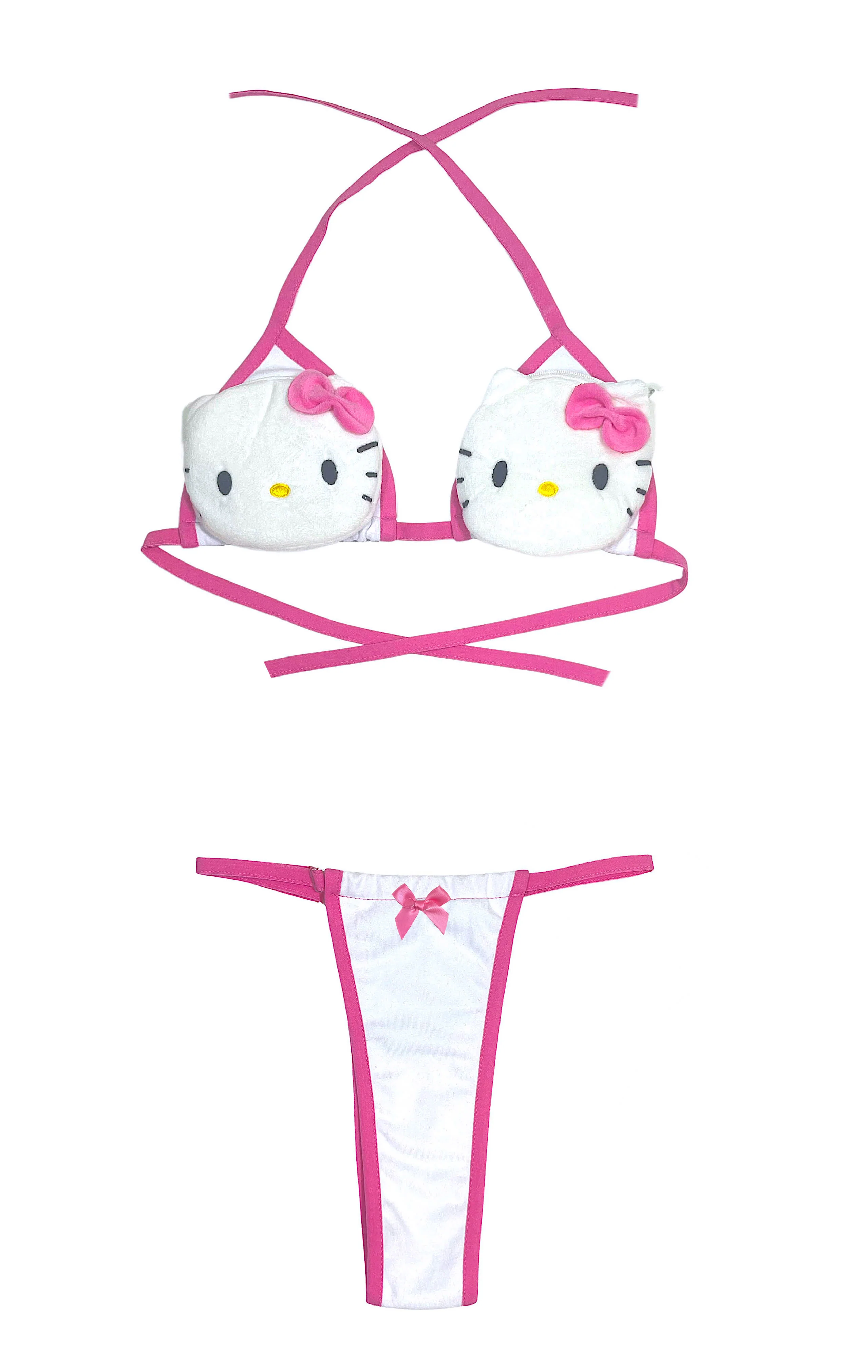 HELLO KITTY BIKINI WHITE - Image 6