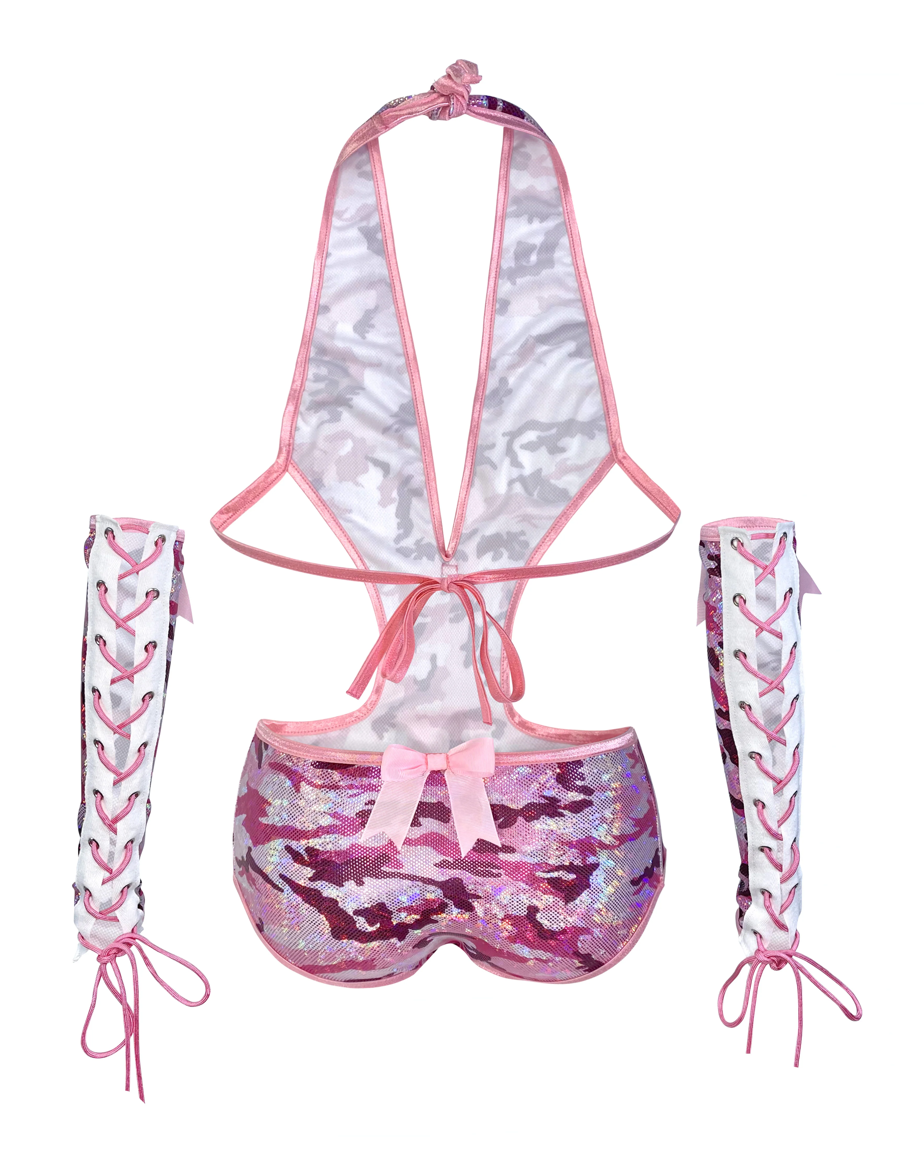 HOLOGRAPHIC BARBIE ROMPER SET - Image 13