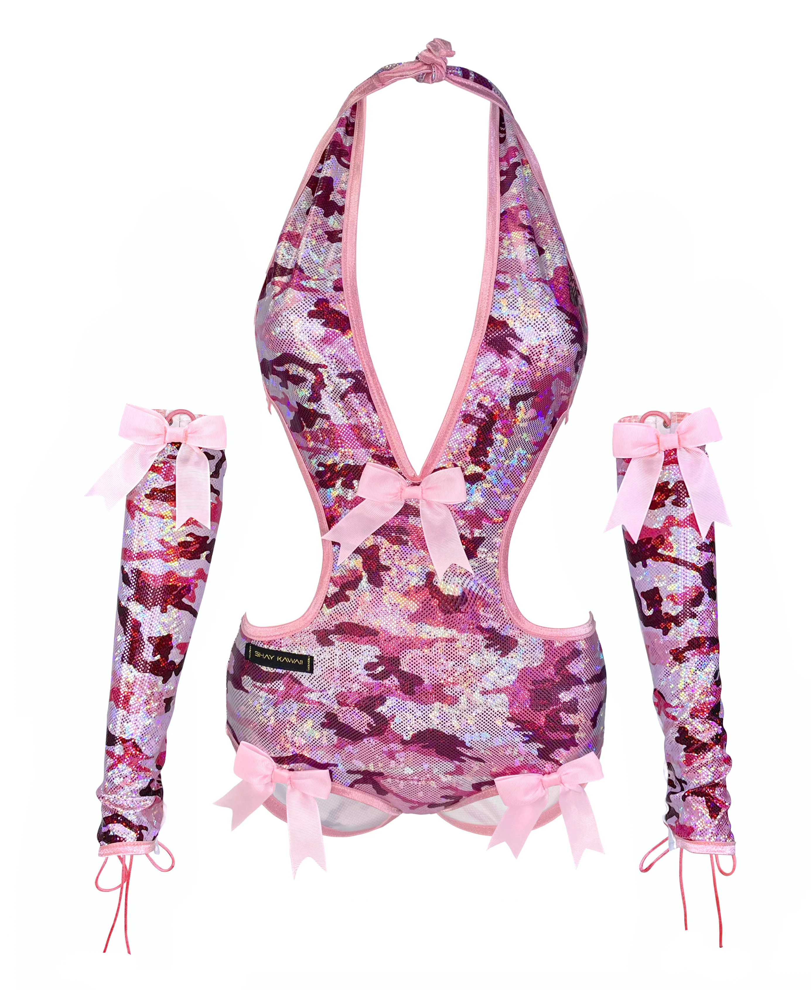 HOLOGRAPHIC BARBIE ROMPER SET - Image 5