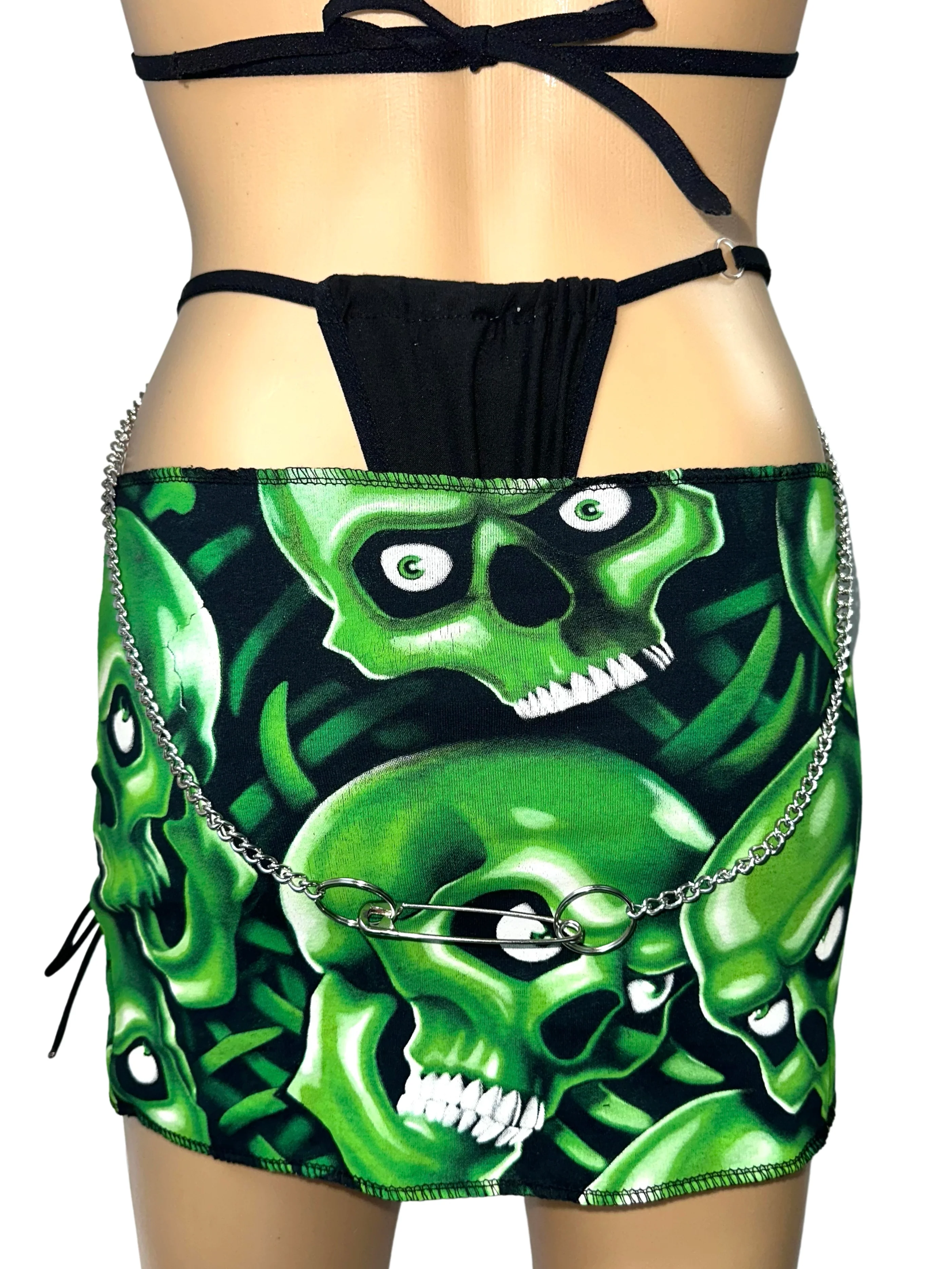 JUICY J SKULL SKIRT SET - Image 8