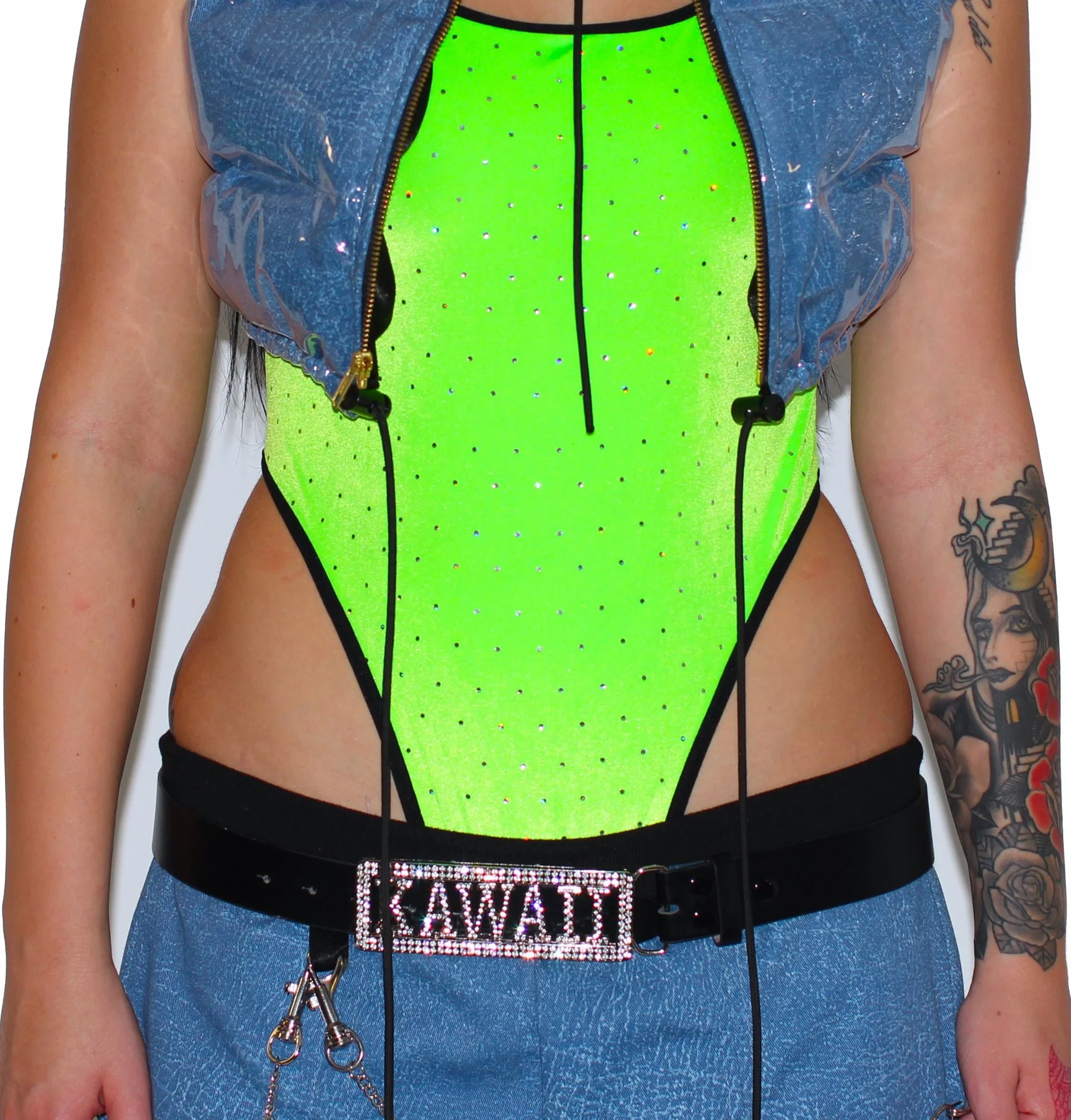 KAWAII RHINESTONE NAME BELT - Image 4