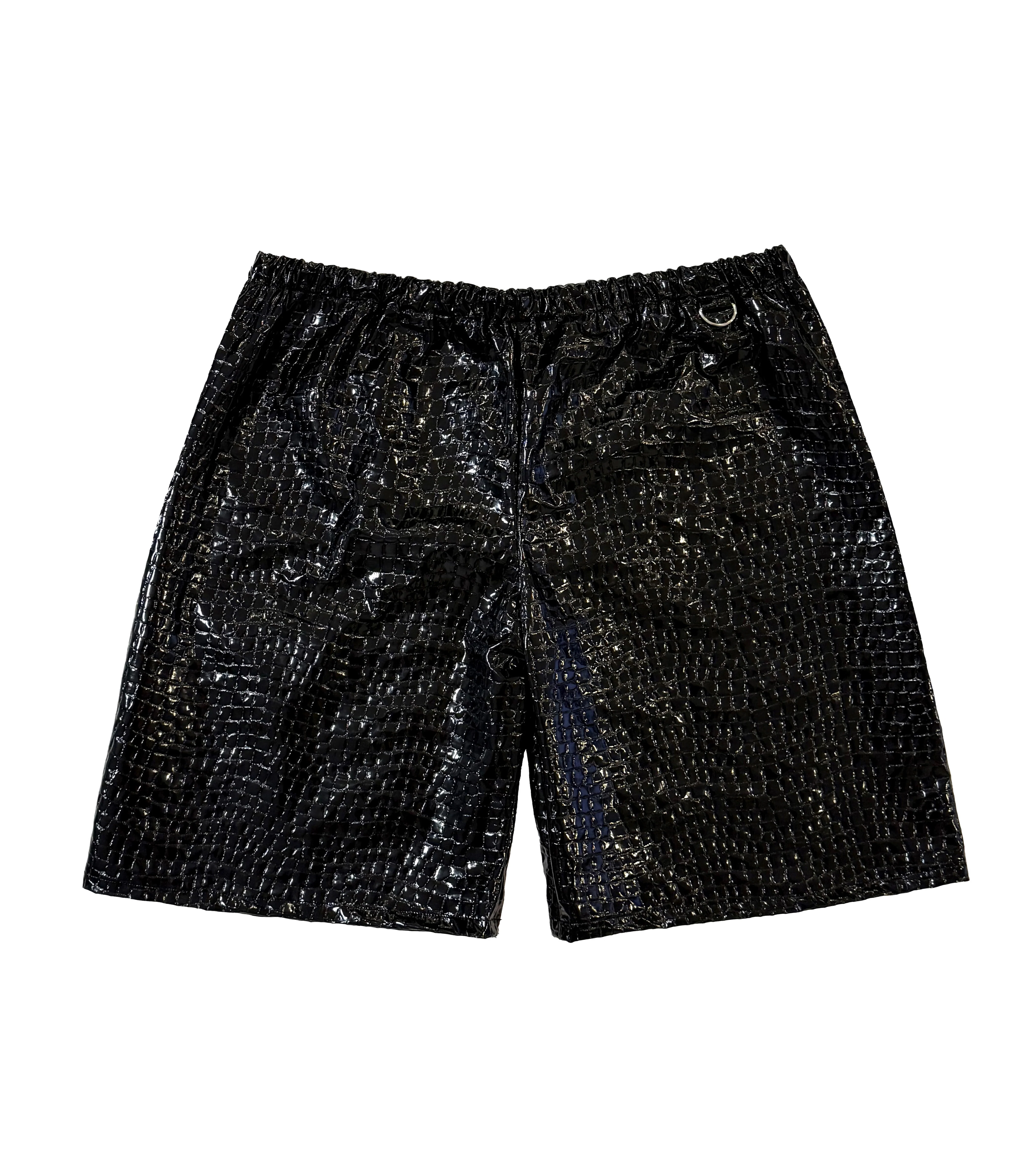 KNIGHT ARMOR CROSS SHORTS BLACK - Image 3