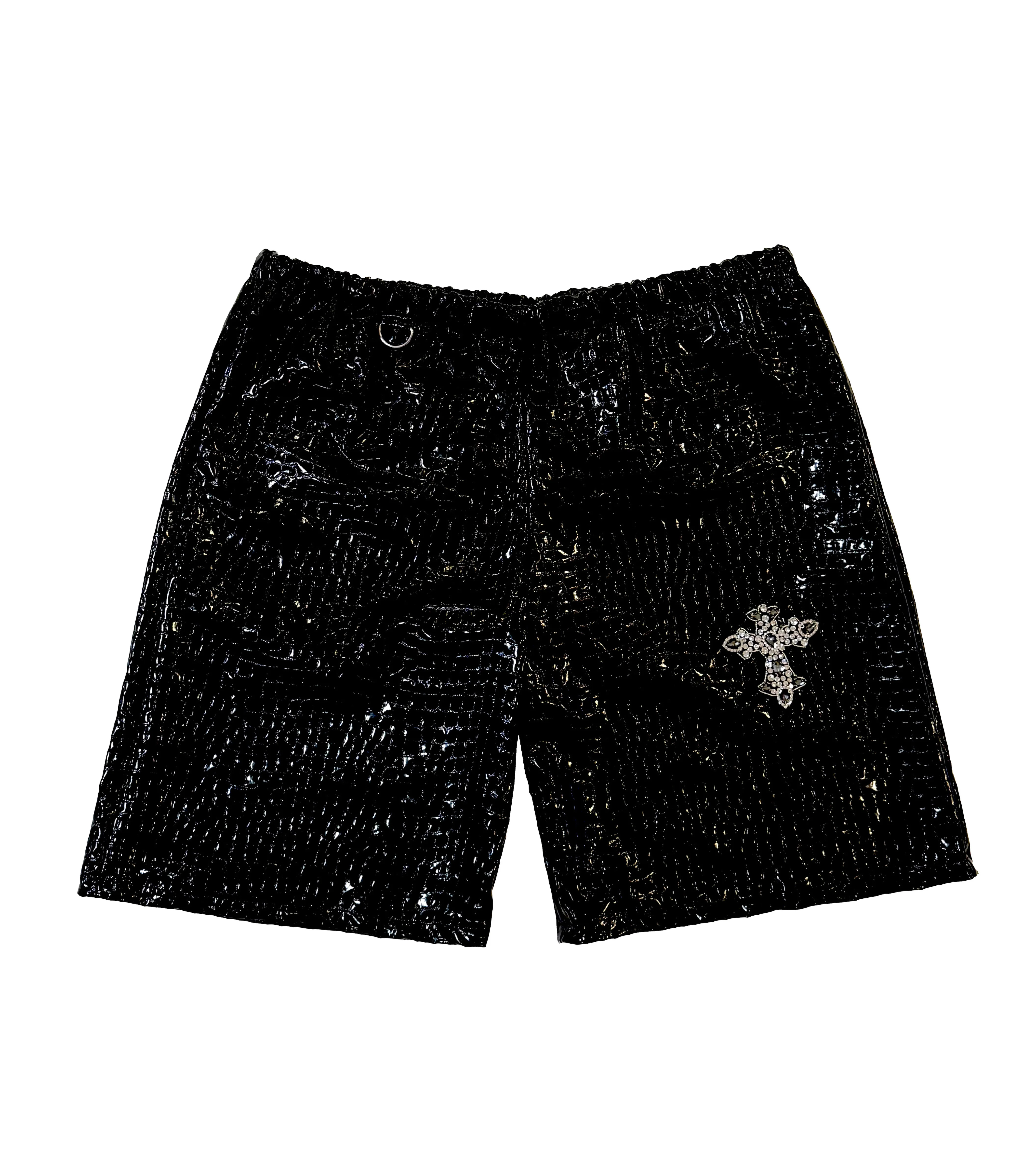 KNIGHT ARMOR CROSS SHORTS RED - Image 4