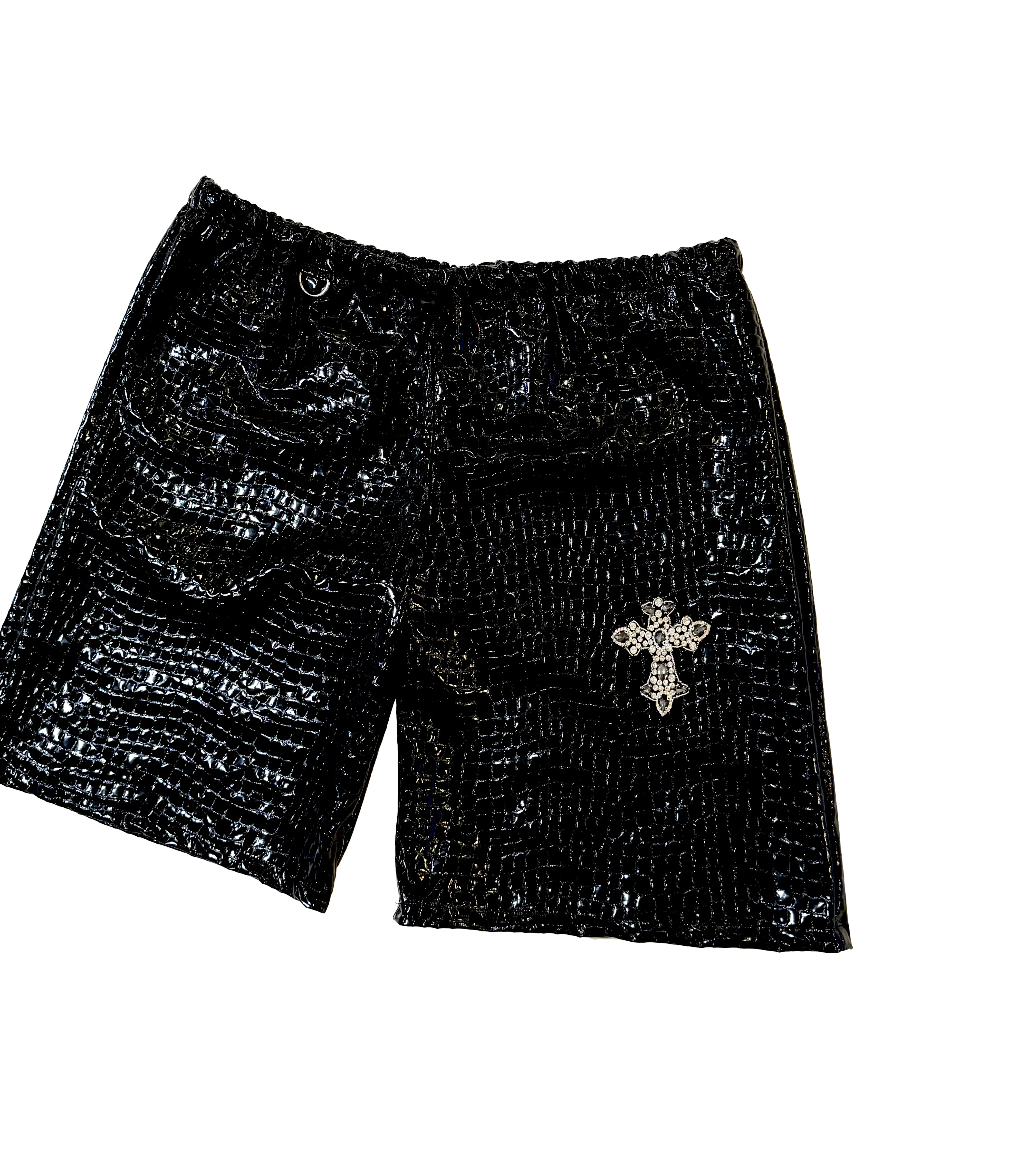KNIGHT ARMOR CROSS SHORTS RED - Image 5