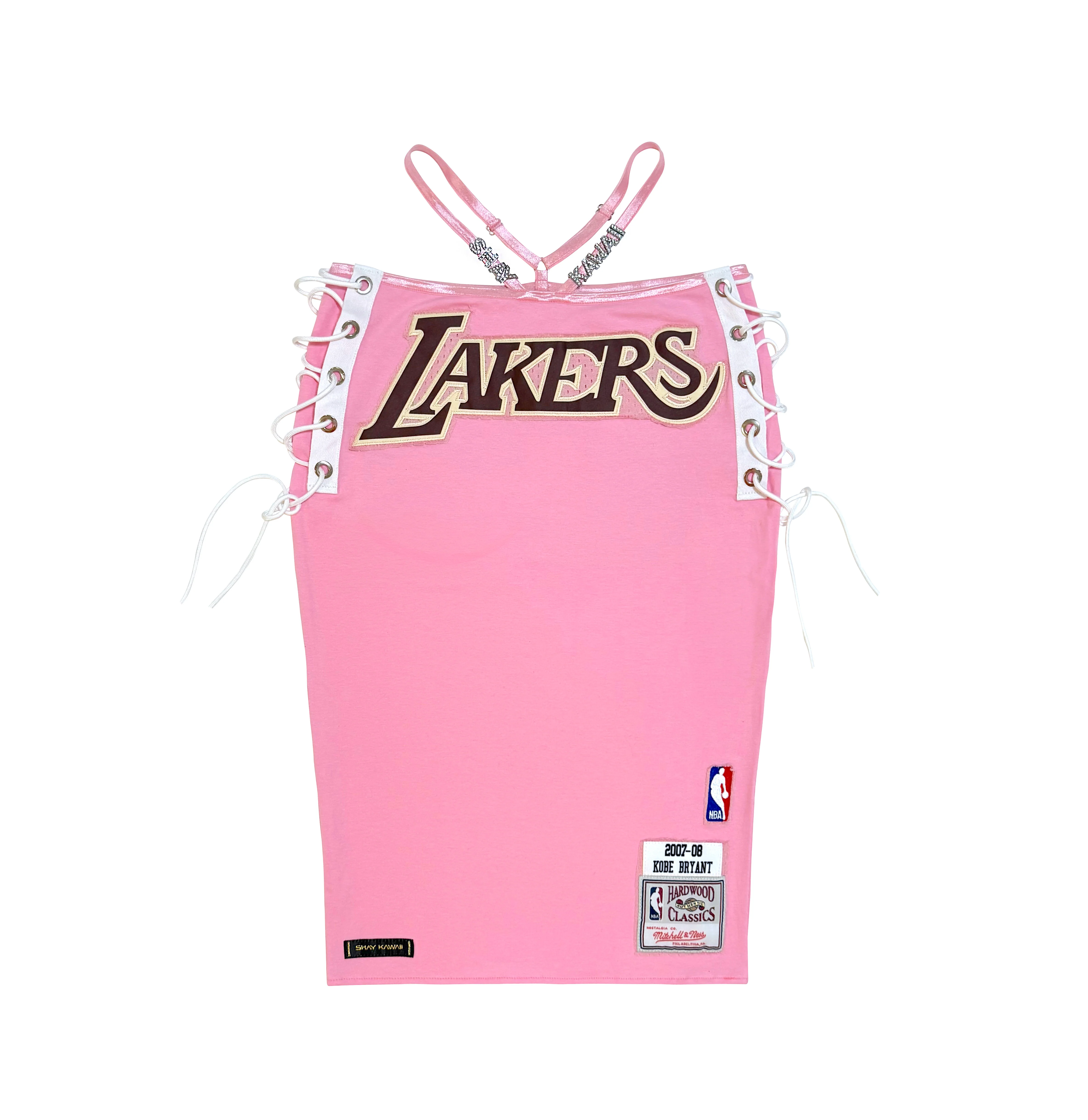 LAKERS MIDI SKIRT SET PINK - Image 2