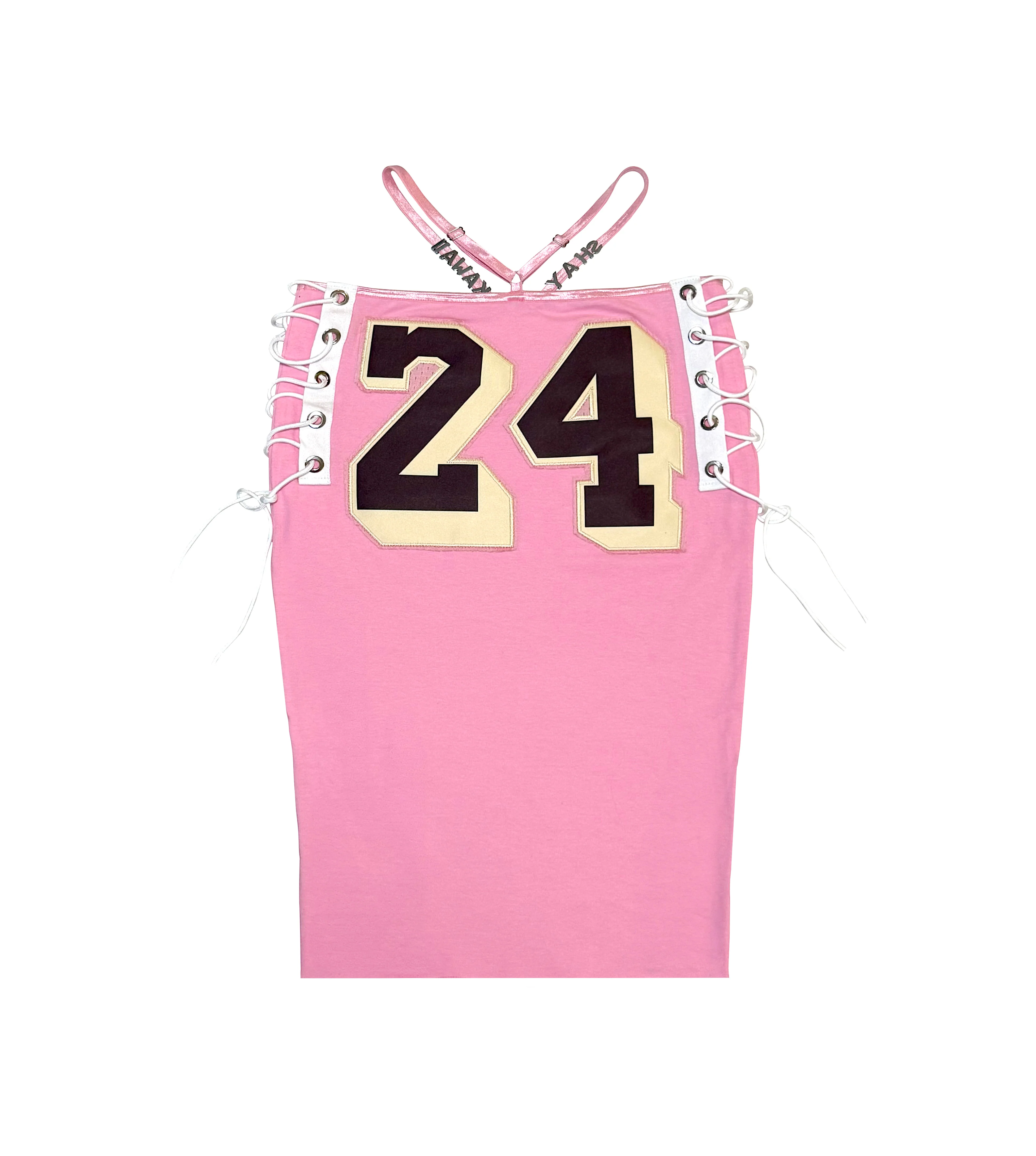 LAKERS MIDI SKIRT SET PINK - Image 4