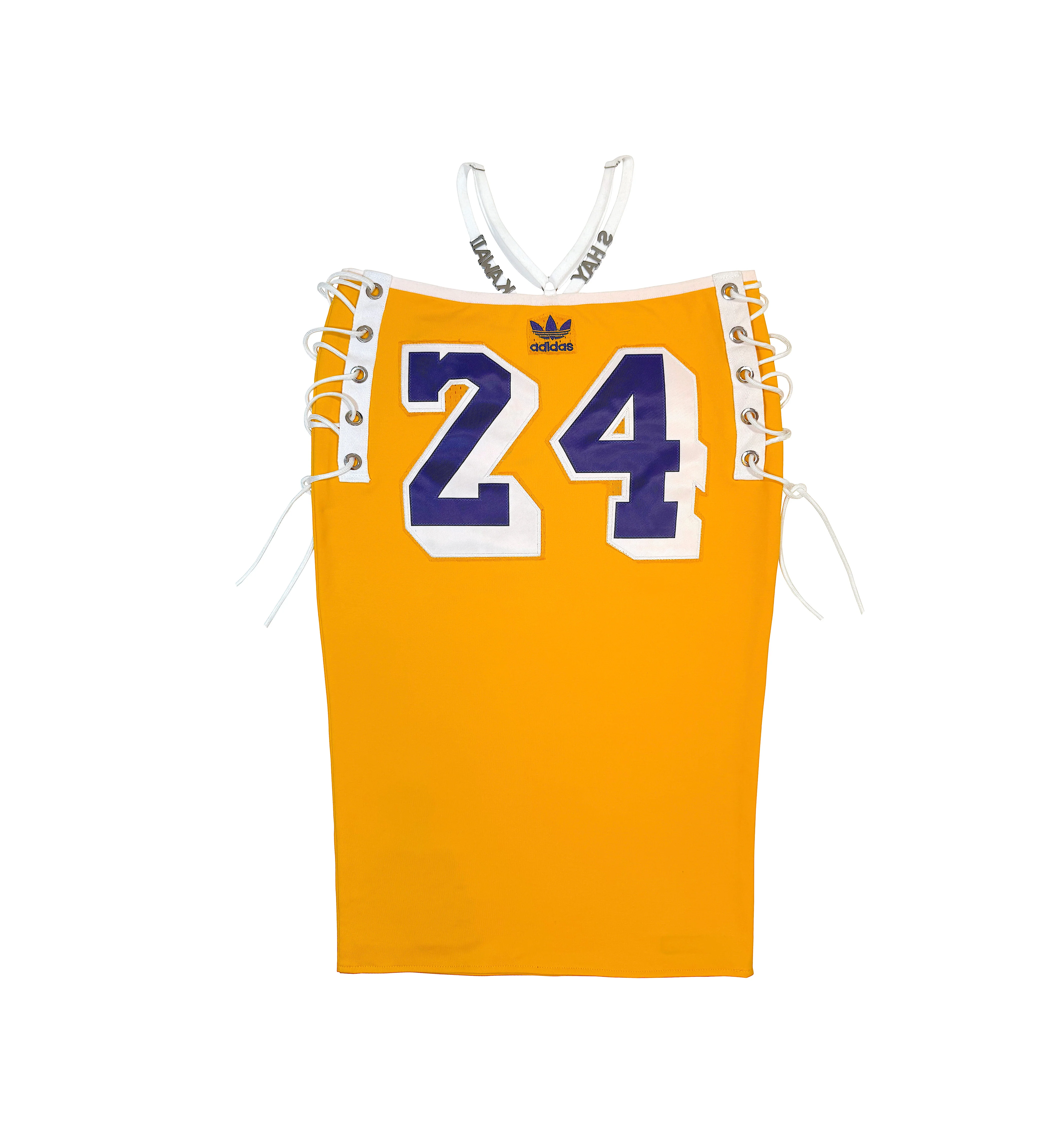 LAKERS MIDI SKIRT SET YELLOW - Image 2