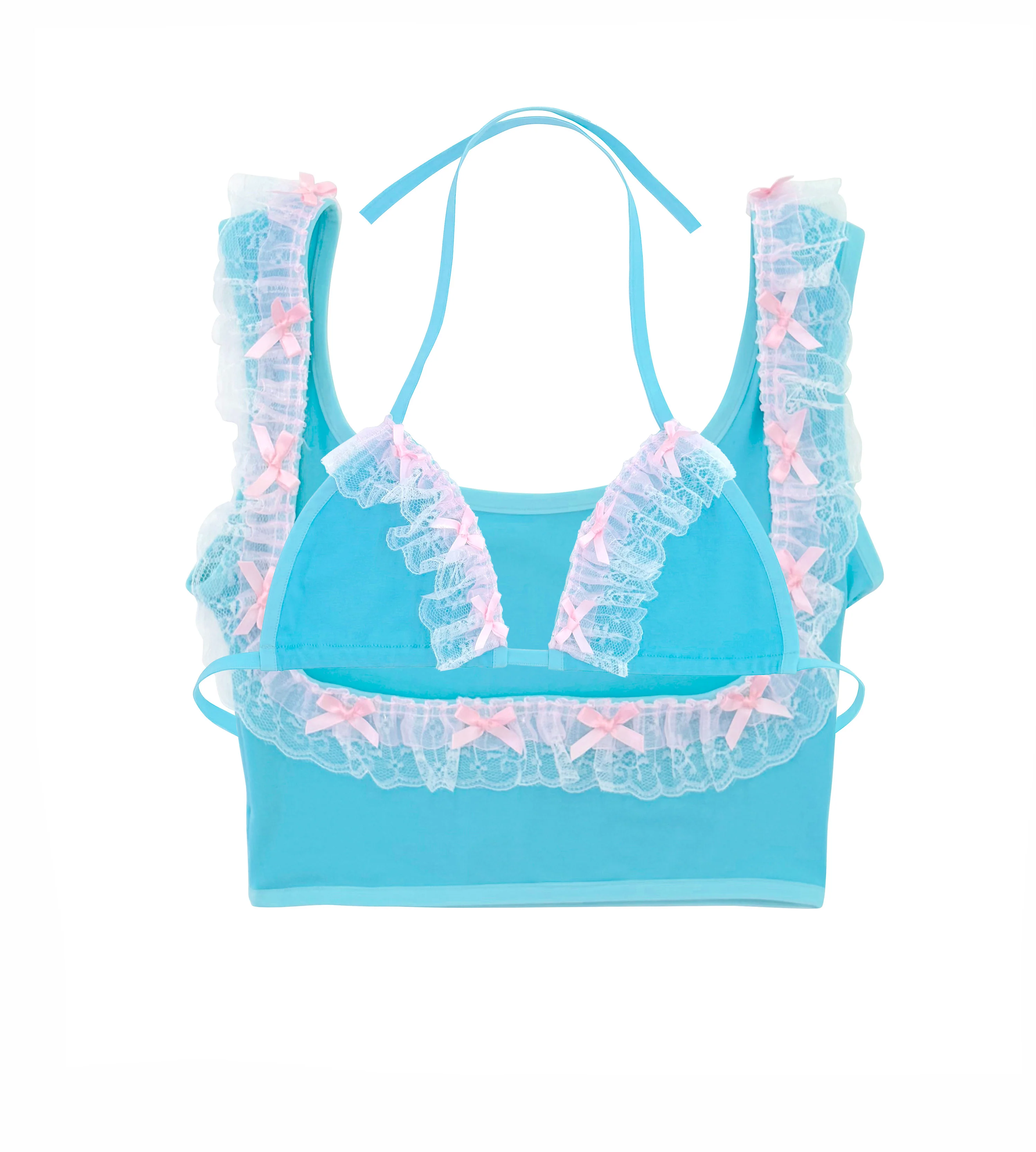 MARIE ANTOINETTE TOP SET BLUE - Image 2