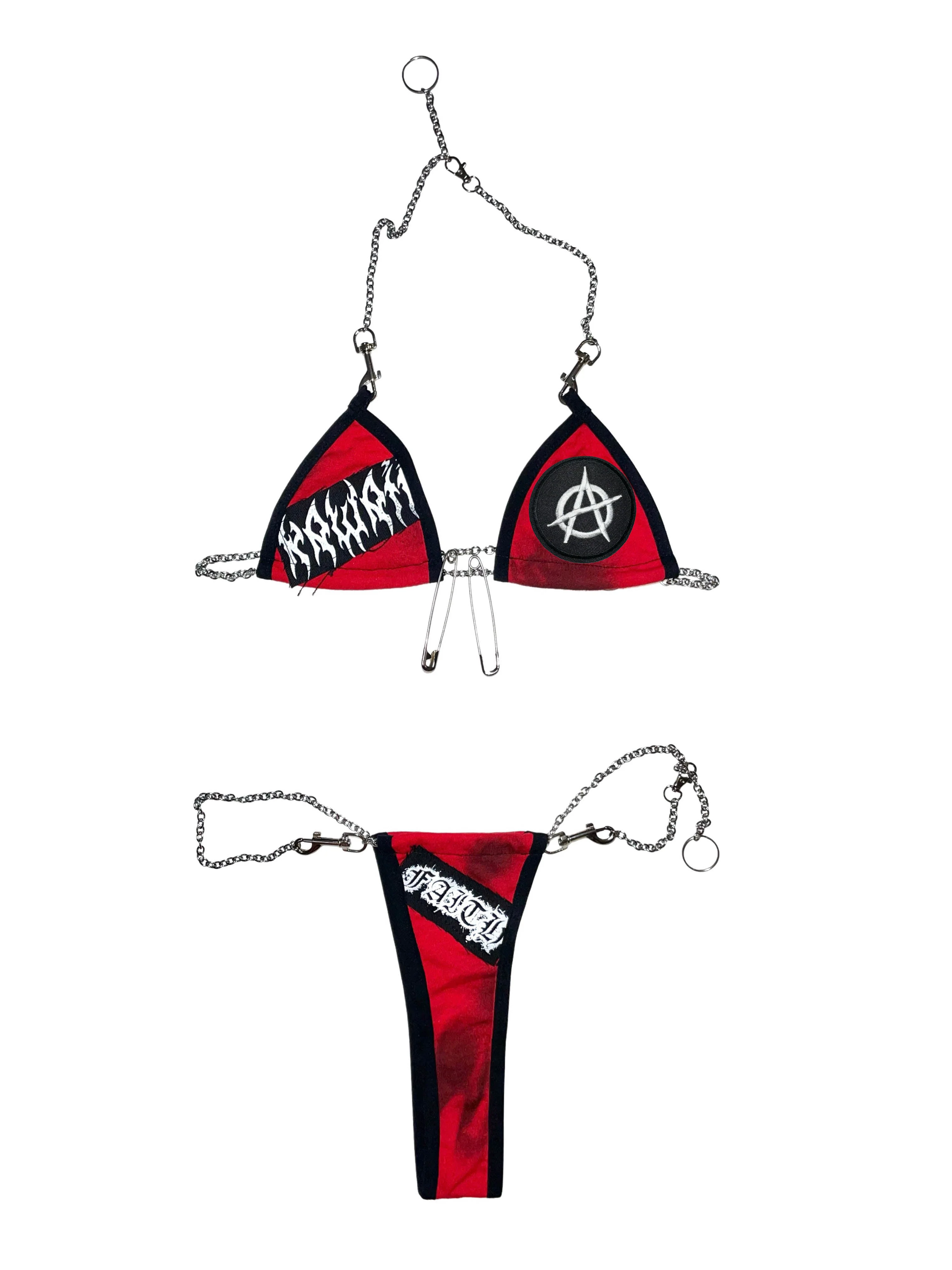 MAVERICK CHAIN BIKINI (ANARCHY) - Image 3