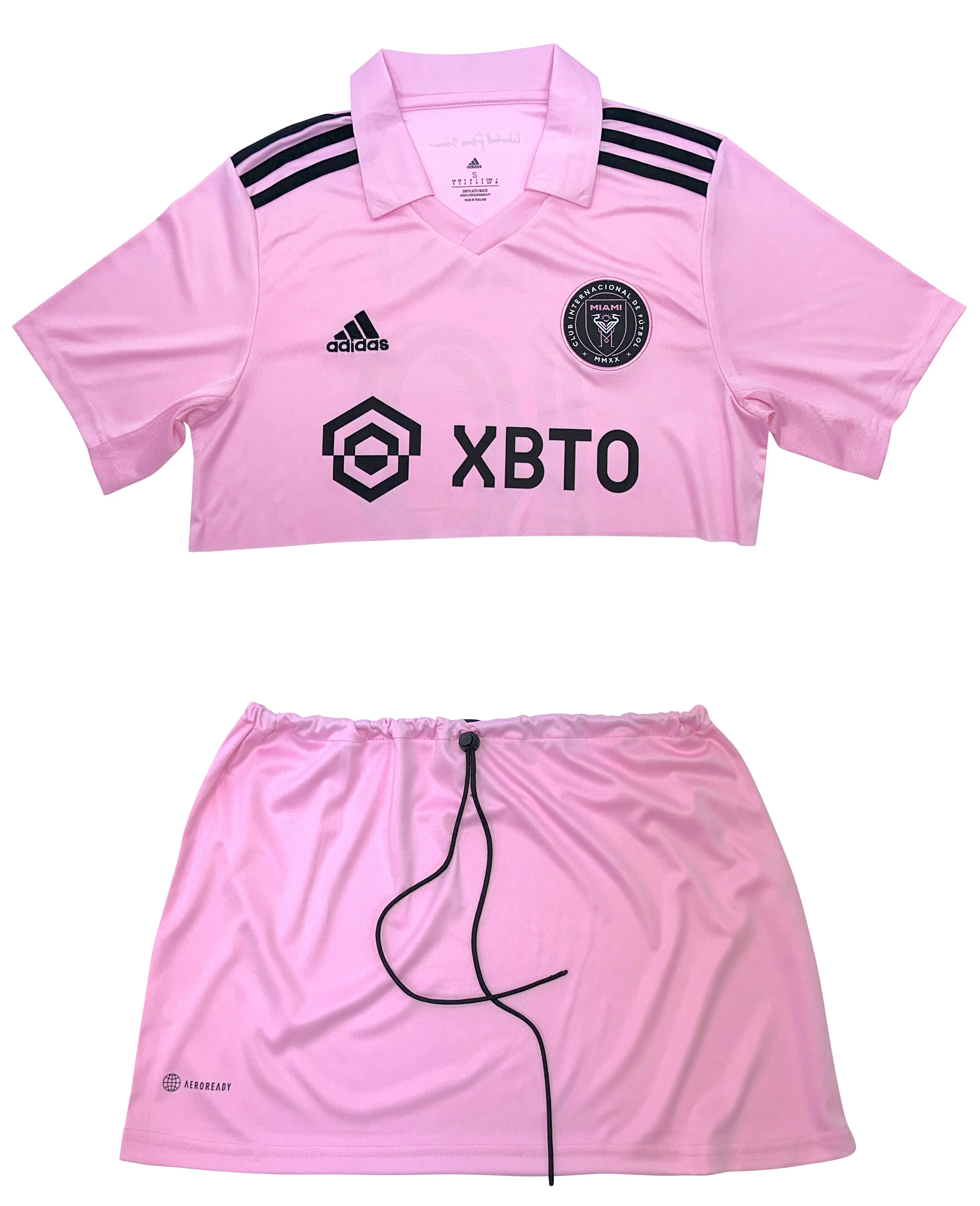 MESSI PINK SKIRT SET