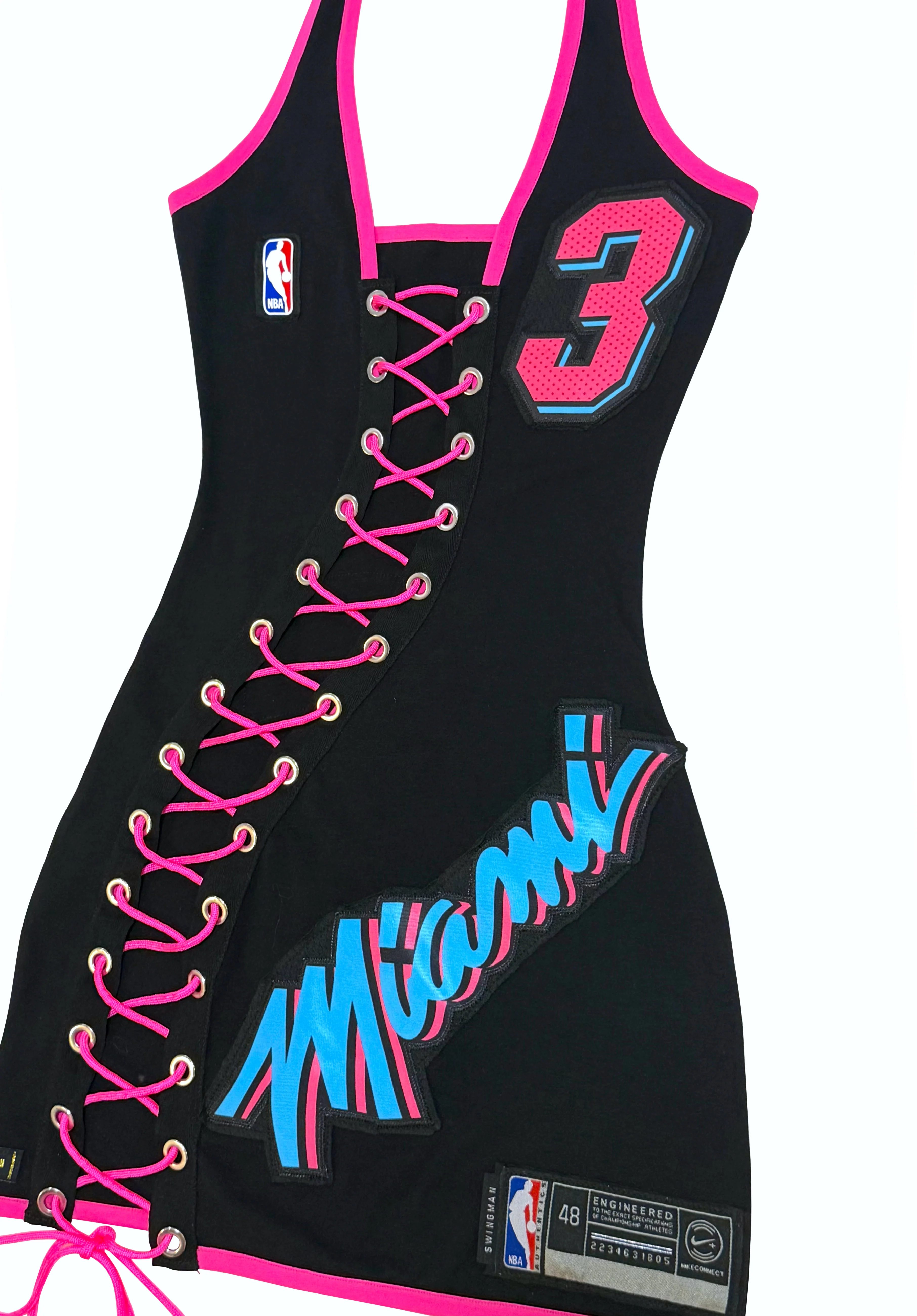 MIAMI HEAT DRESS BLACK - Image 5