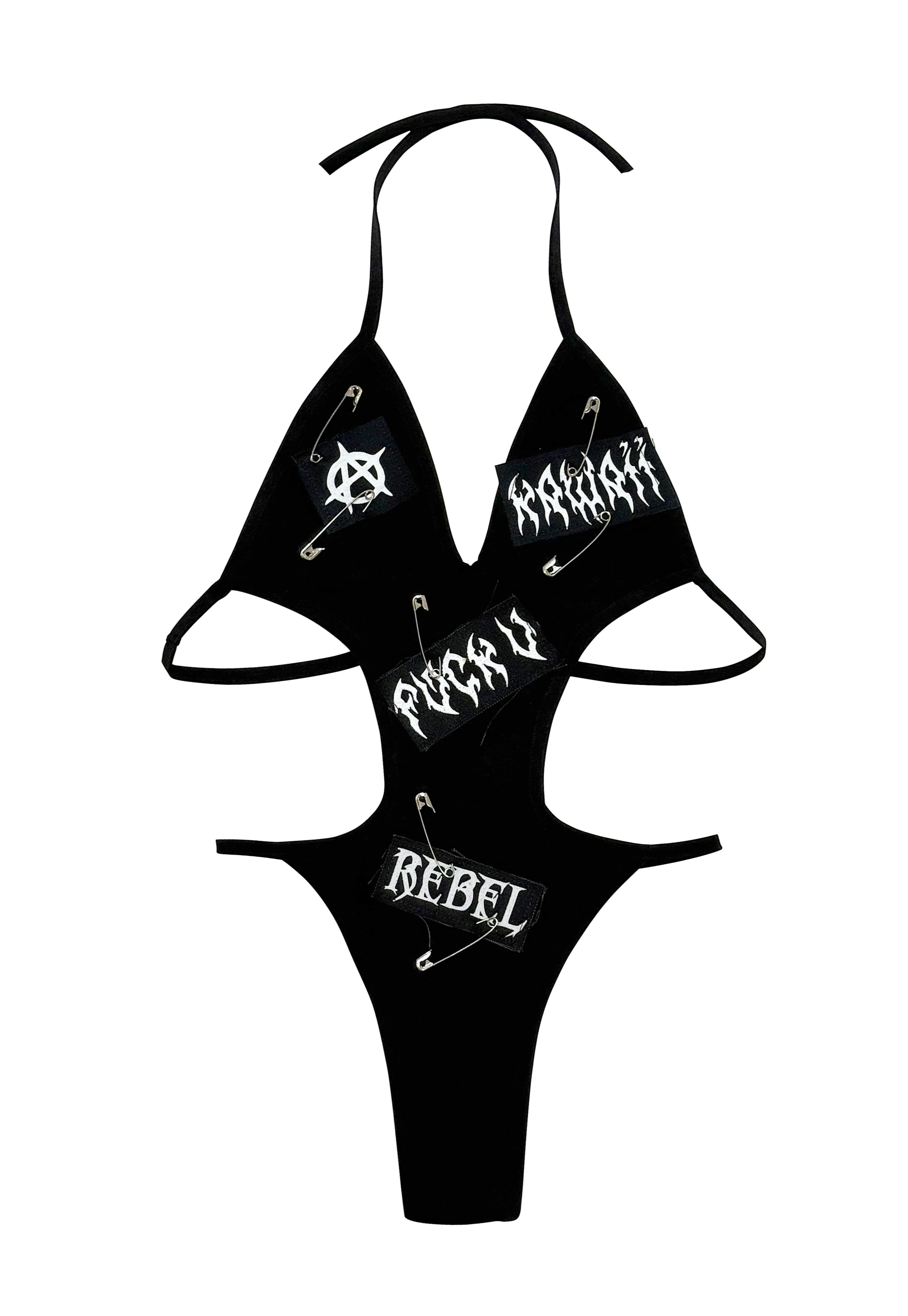 NOCTURNAL ONESIE BLACK