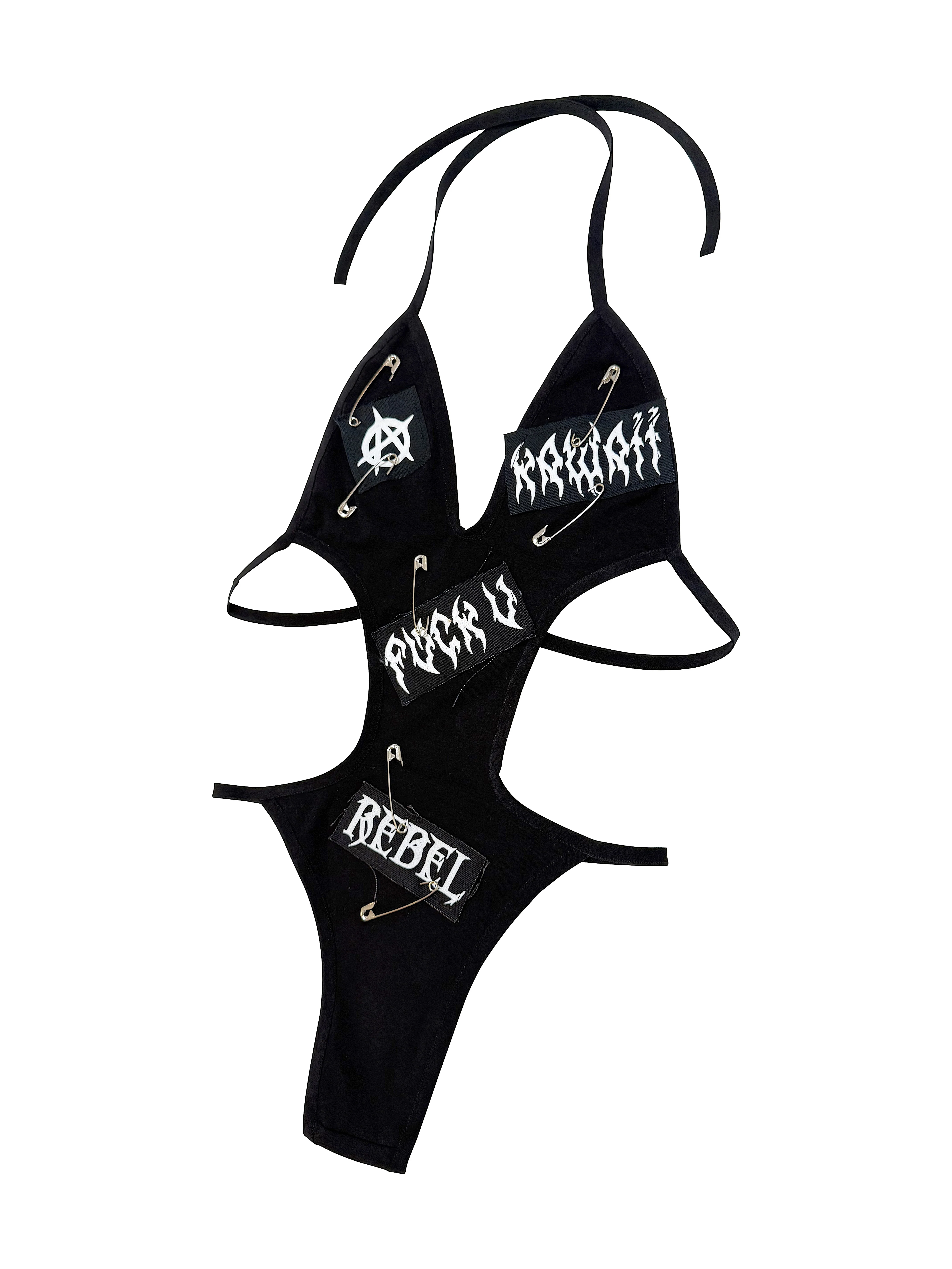NOCTURNAL ONESIE BLACK - Image 2