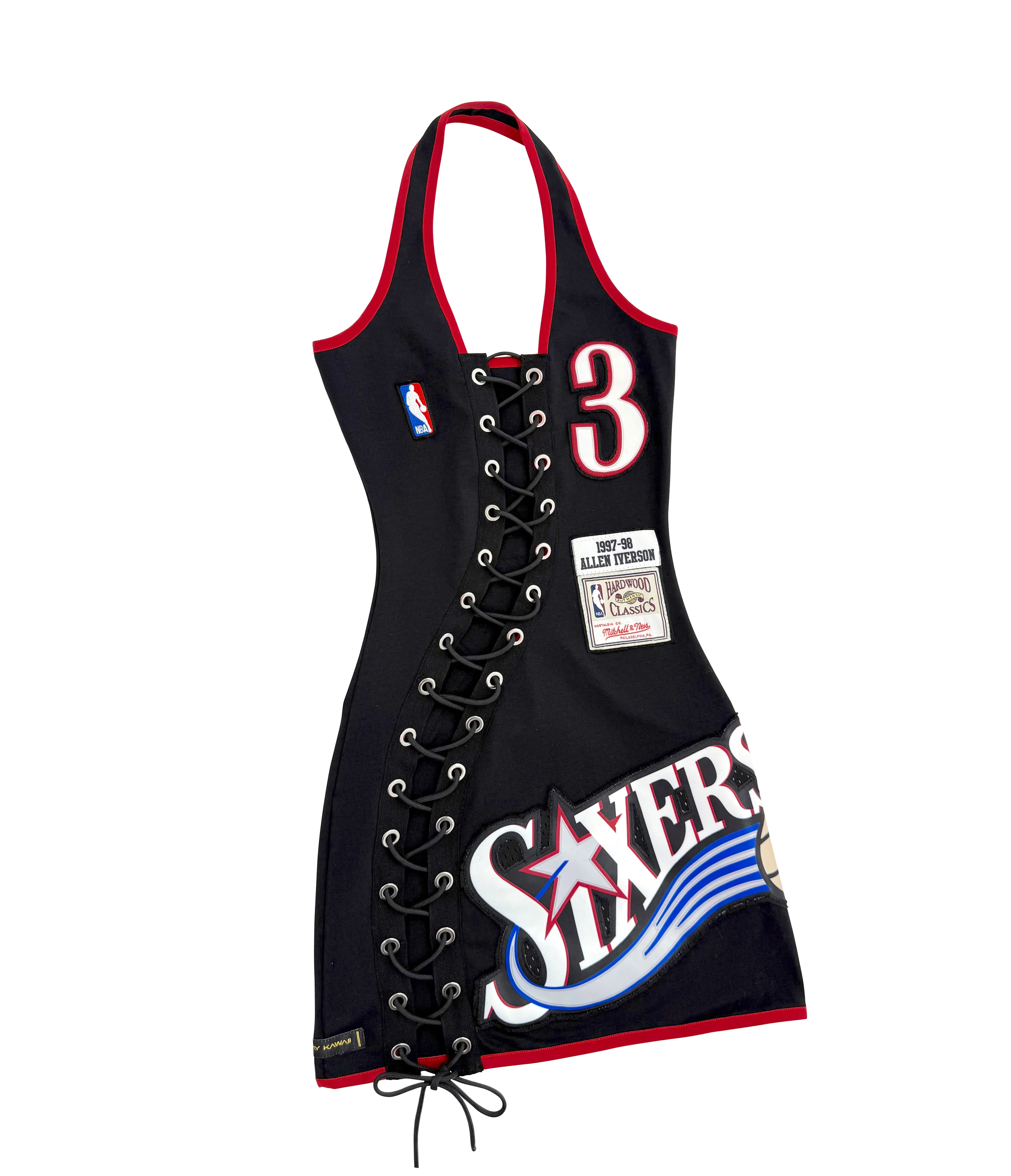PHILLY SIXERS DRESS BLACK - Image 3