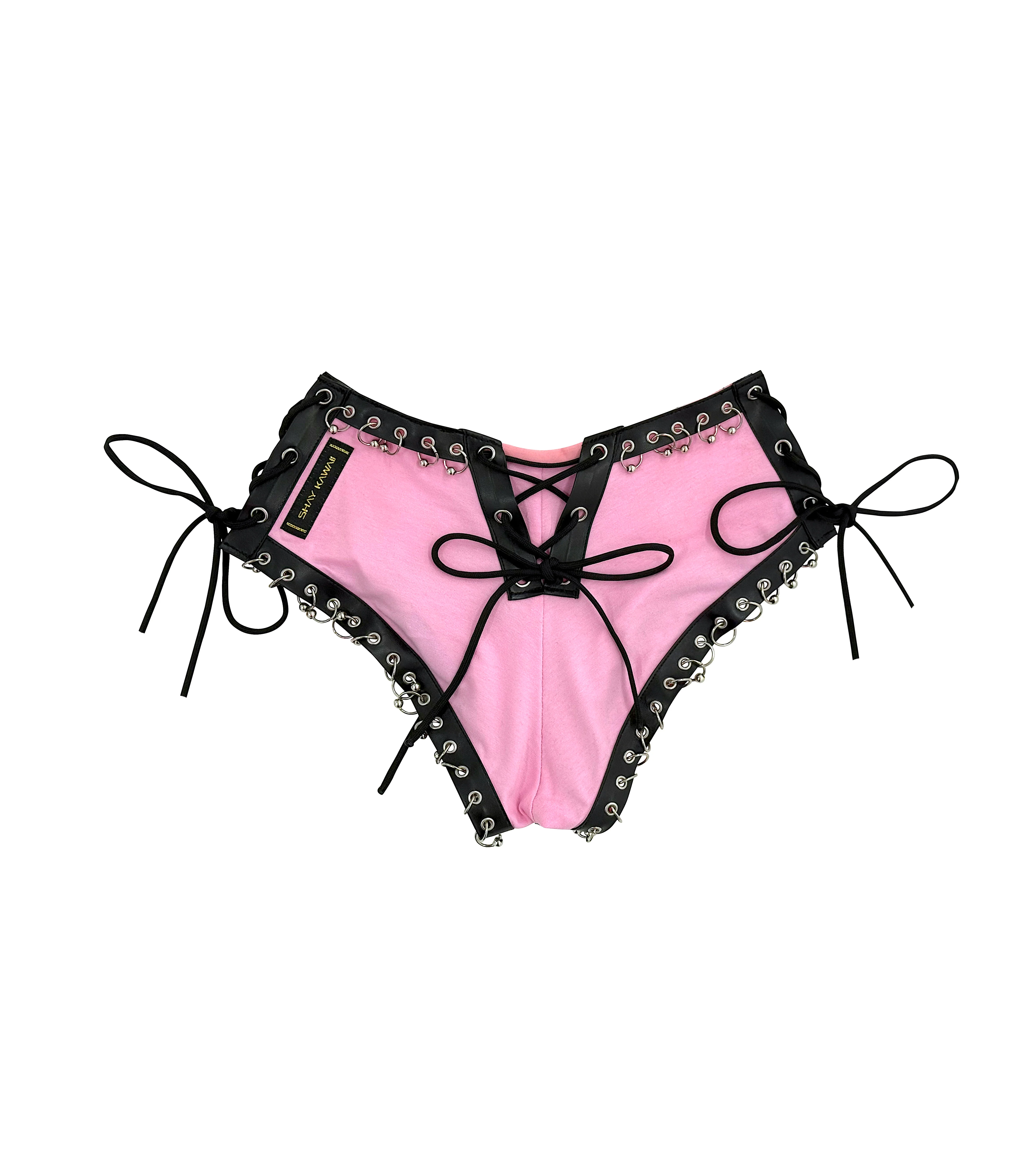 PIERCED DOLL MINI SHORTS - Image 7