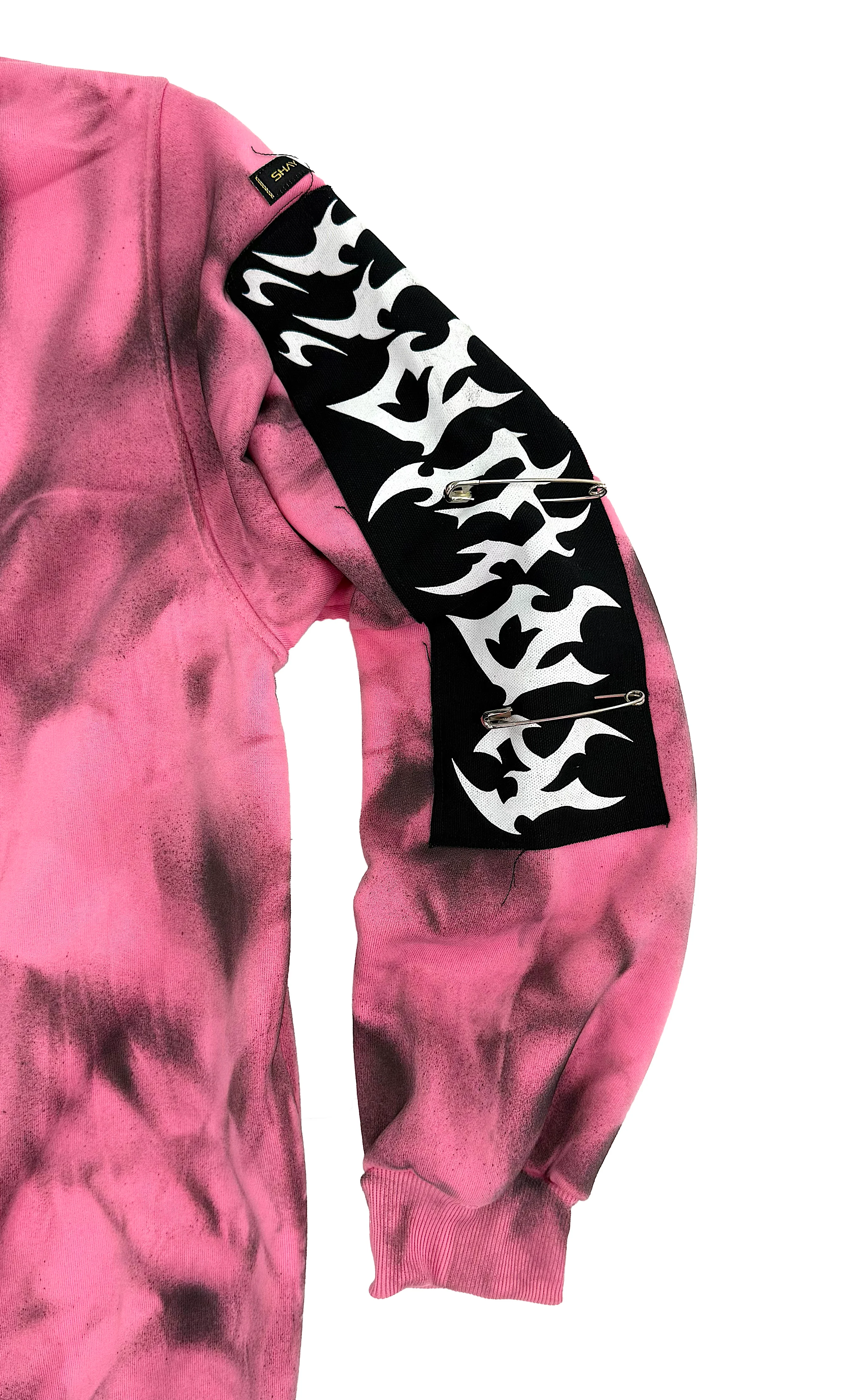 CRYPT HOODIE BLACK - Image 8