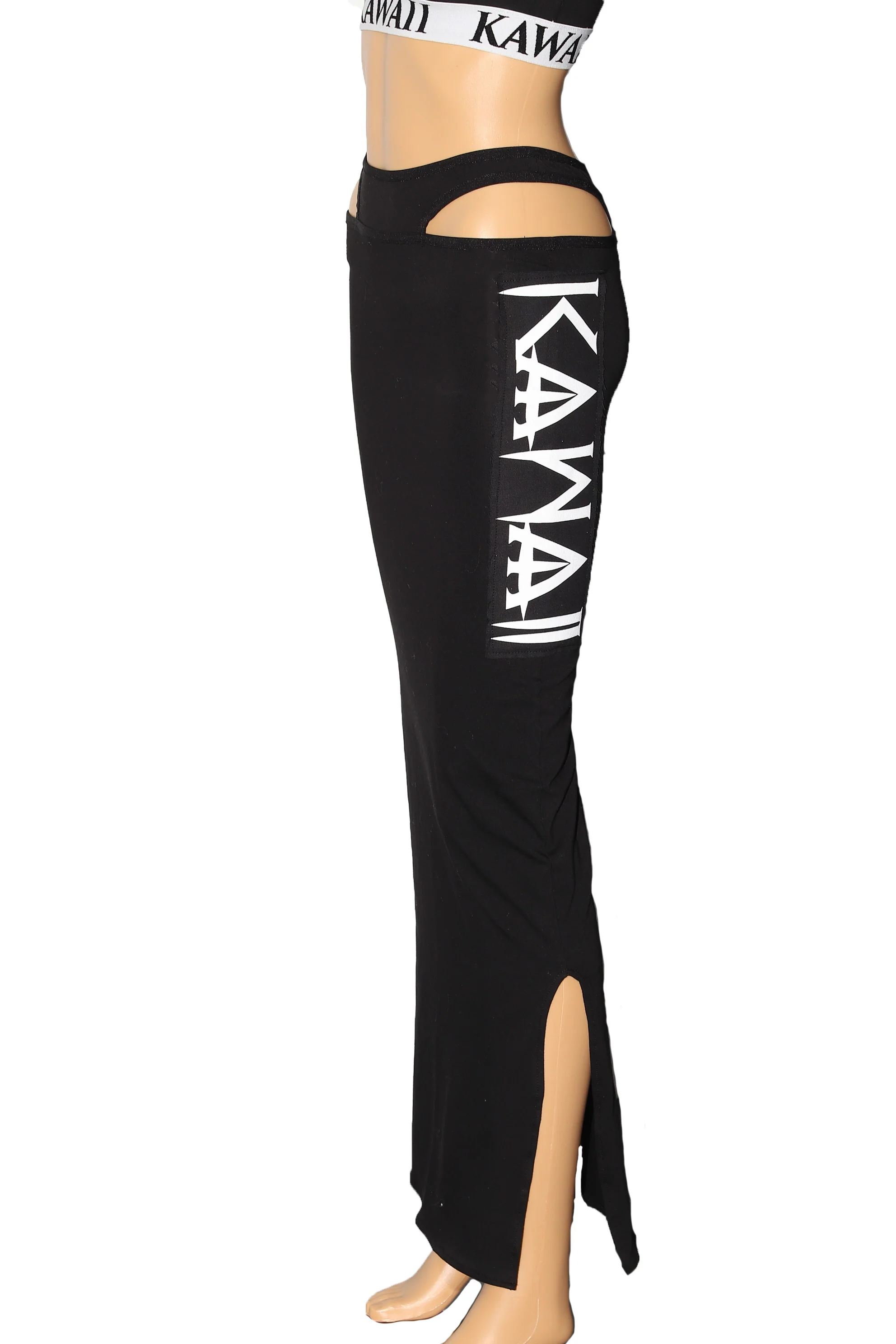 REVOLT CUT OUT LONG SKIRT - Image 5