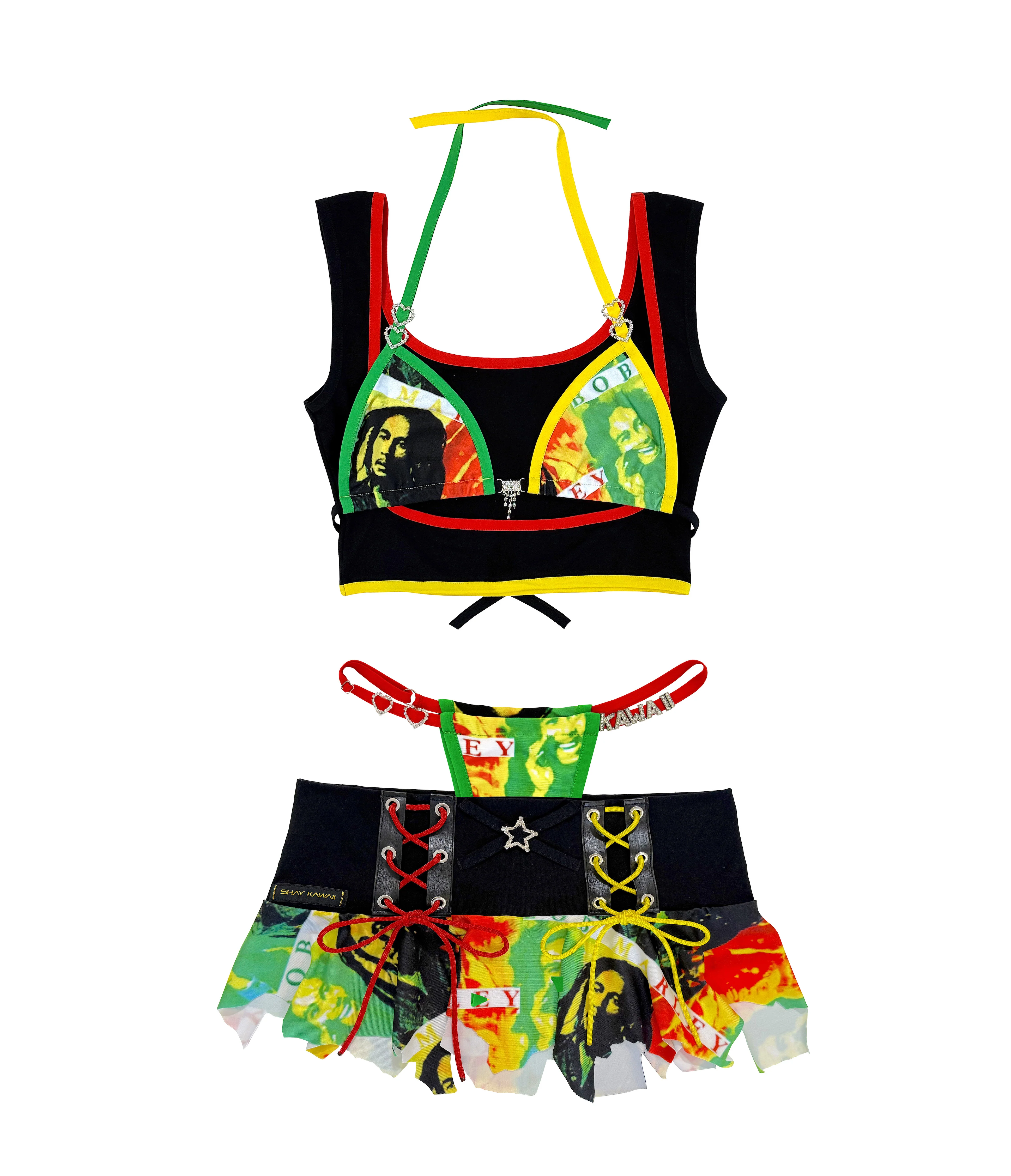 REGGAE MINI SKIRT - Image 3