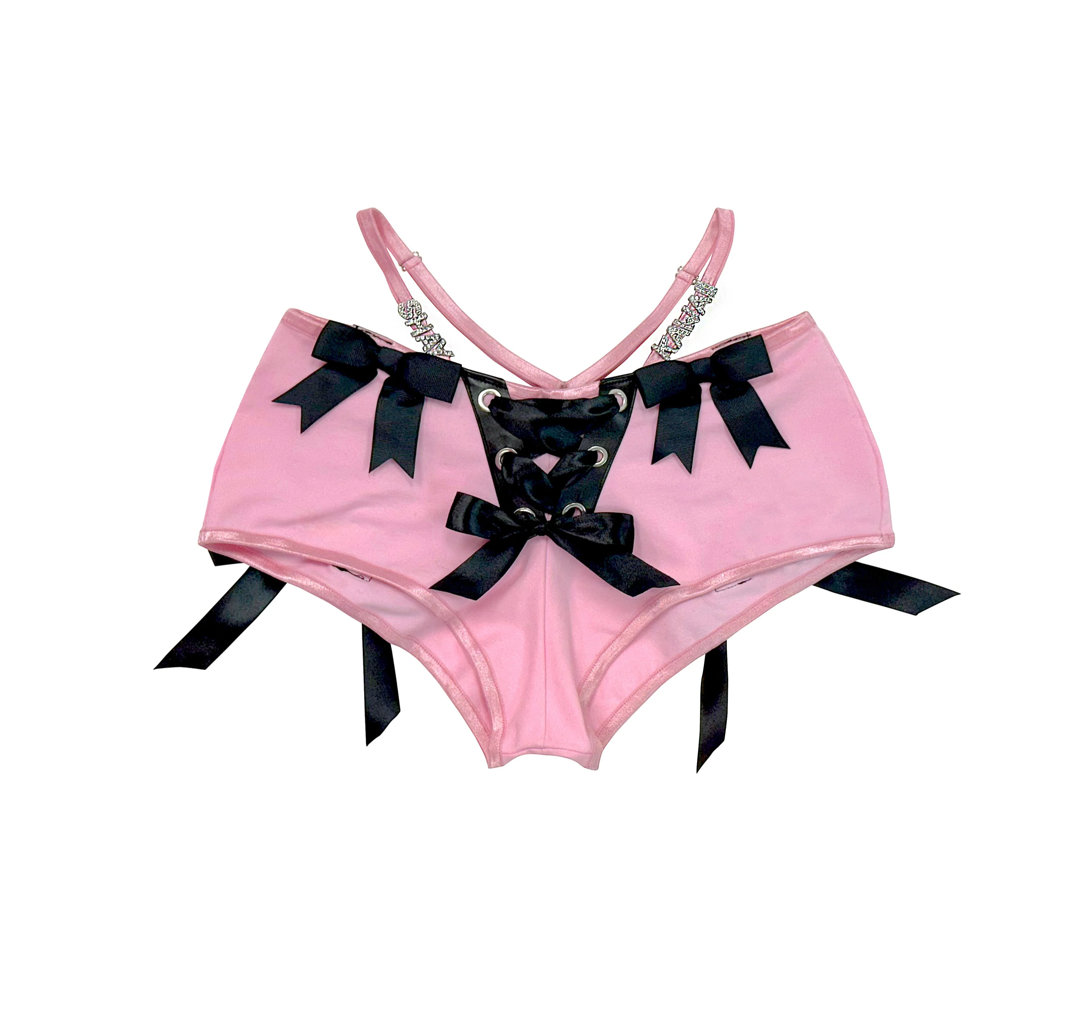RIBBON & BOWS MINI SHORTS - Image 4