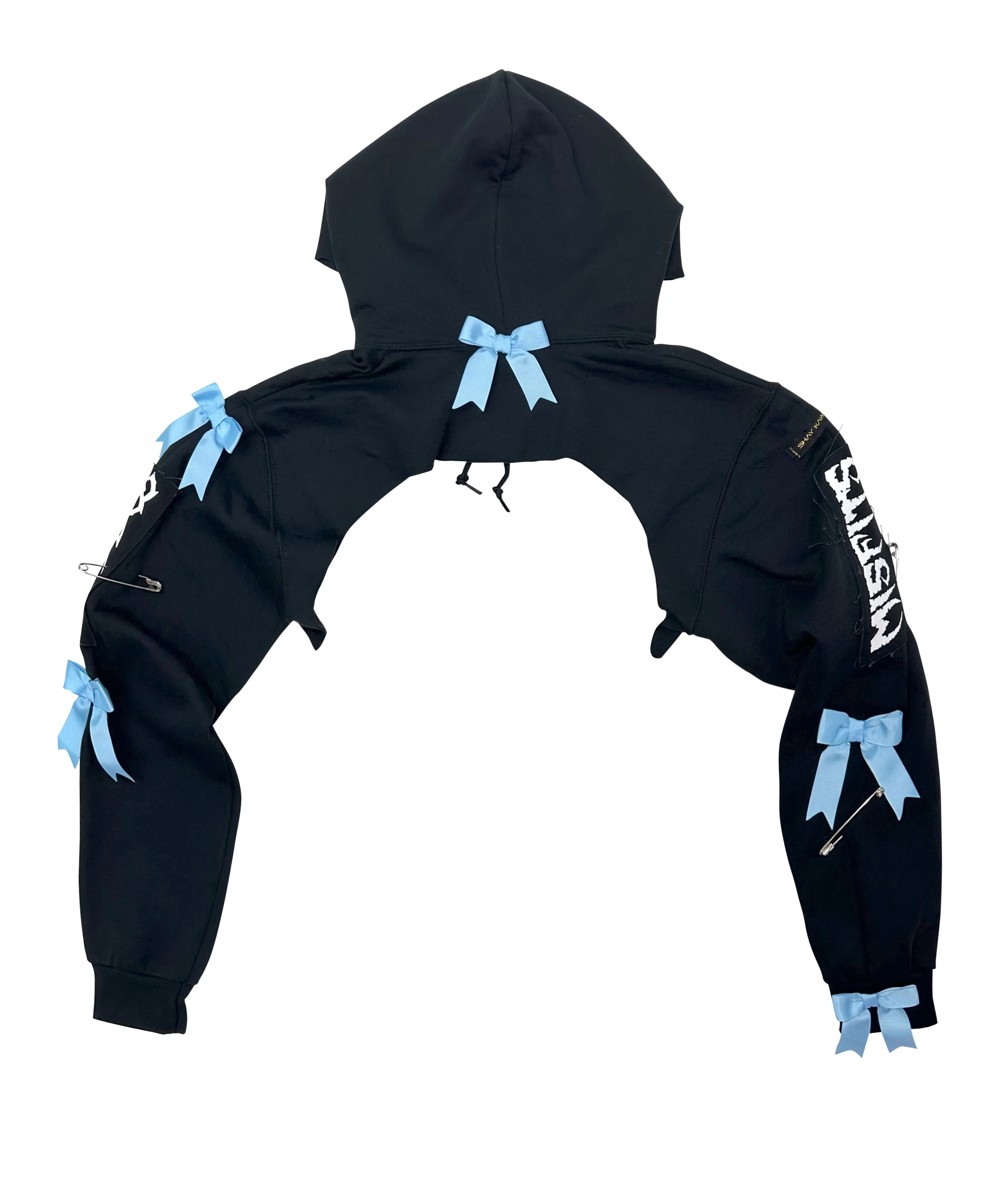 RTS CRĂME DE LA CRĂME CROP HOODIE // SIZE SMALL / MEDIUM - Image 2