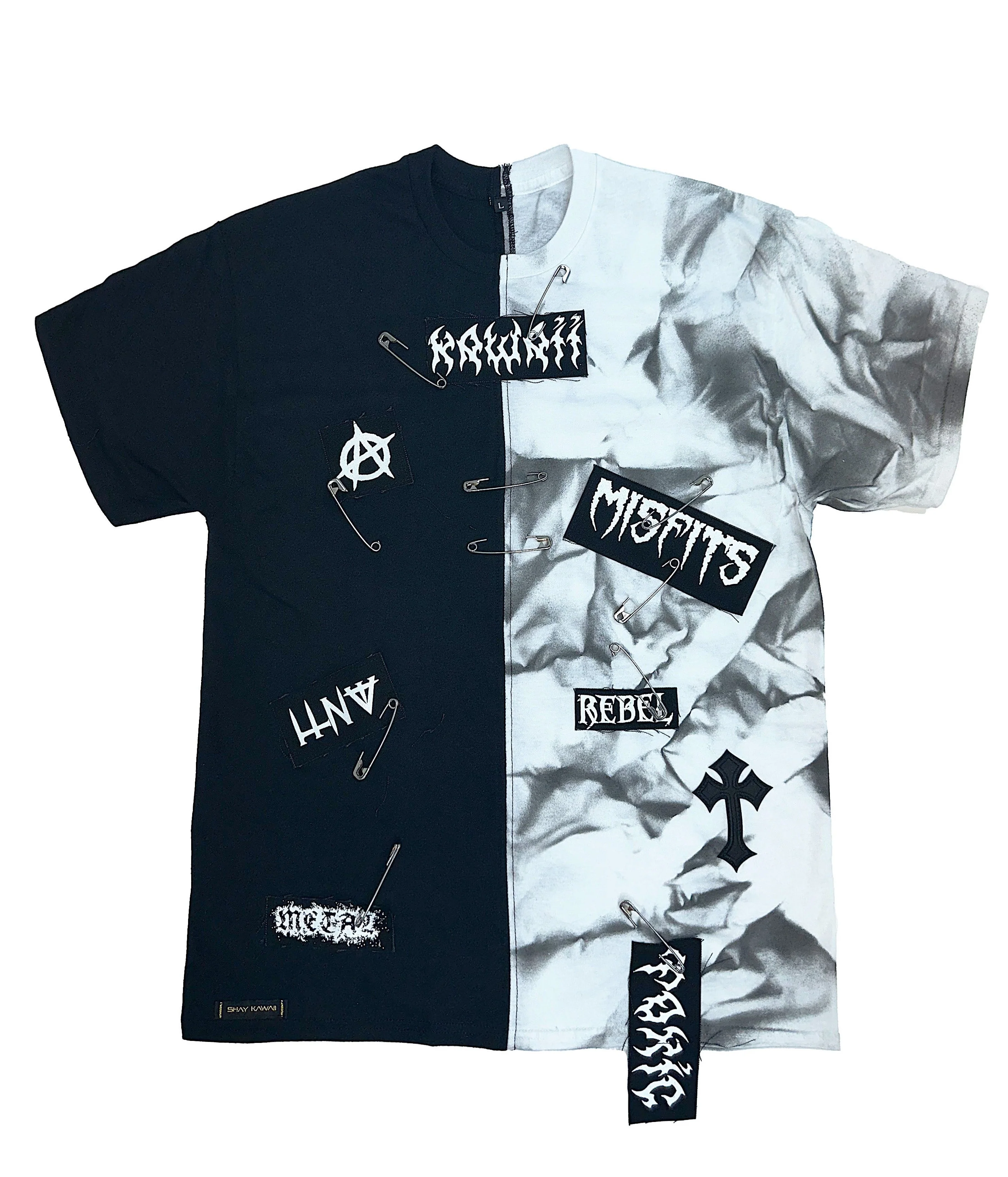 RTS TWO TONE T-SHIRT // size LARGE