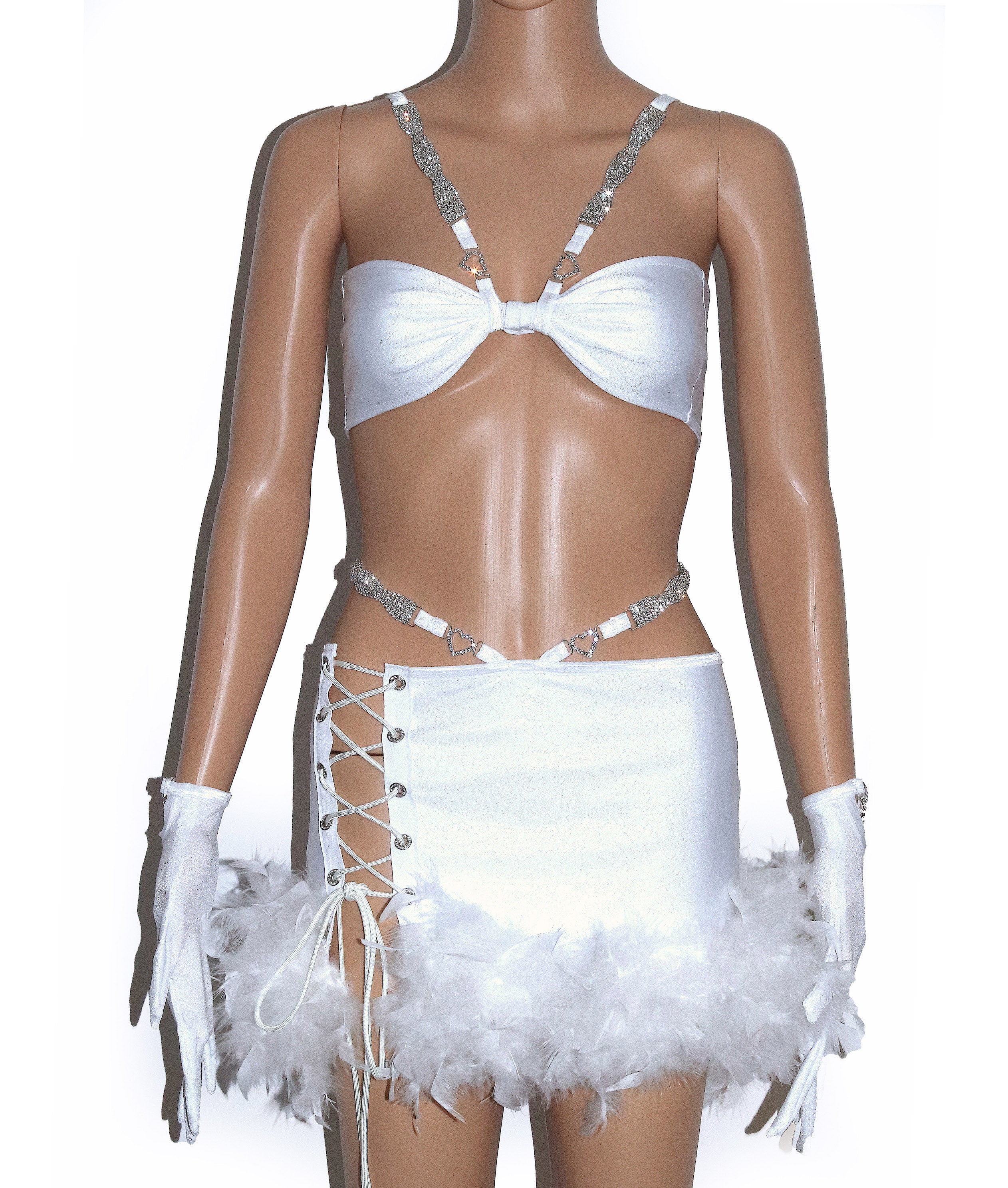 "SNOW QUEEN " RHINESTONE TOP (ONLY) - Image 7