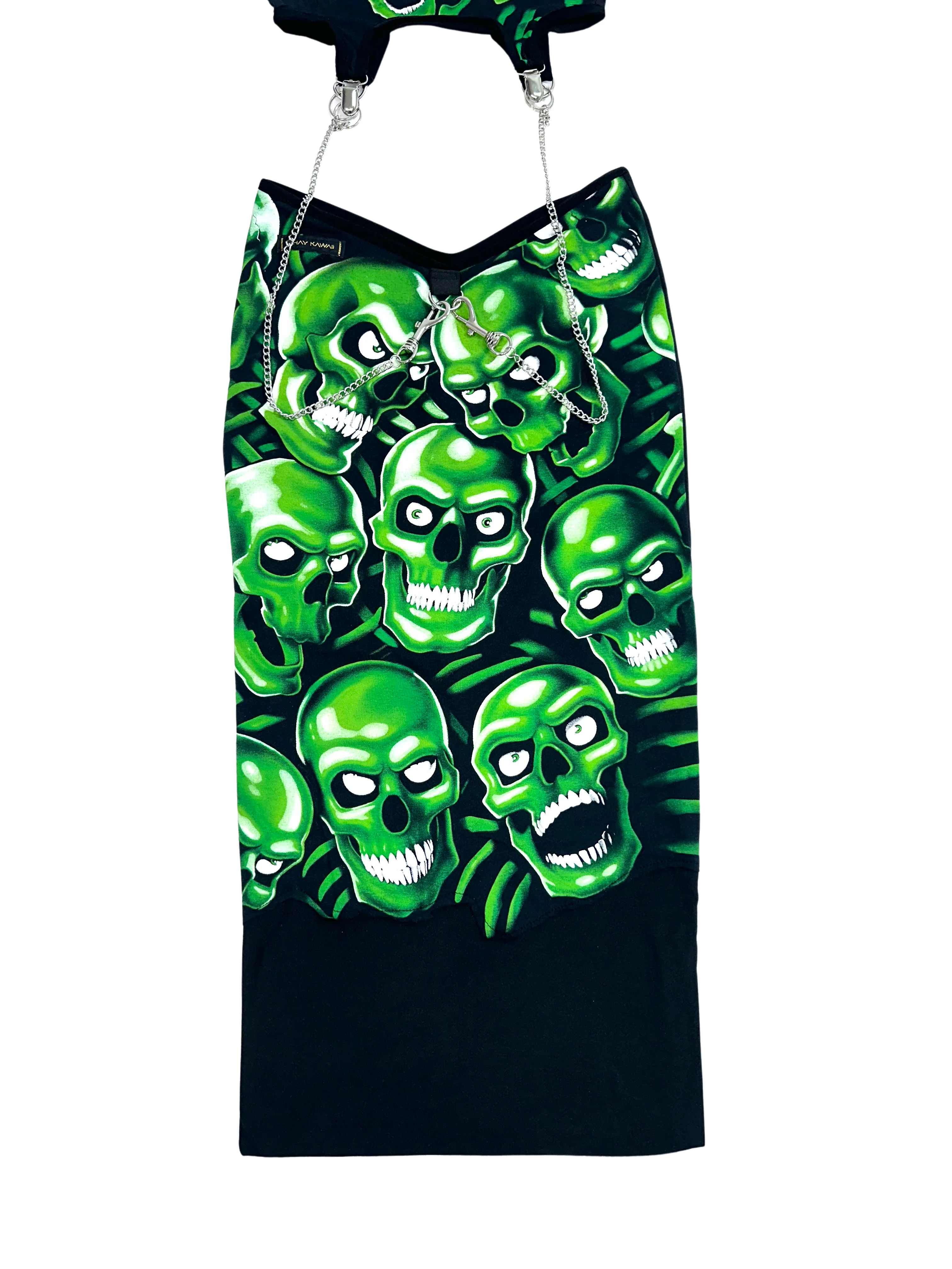 STAY FLY SKULL LONG SKIRT SET - Image 4