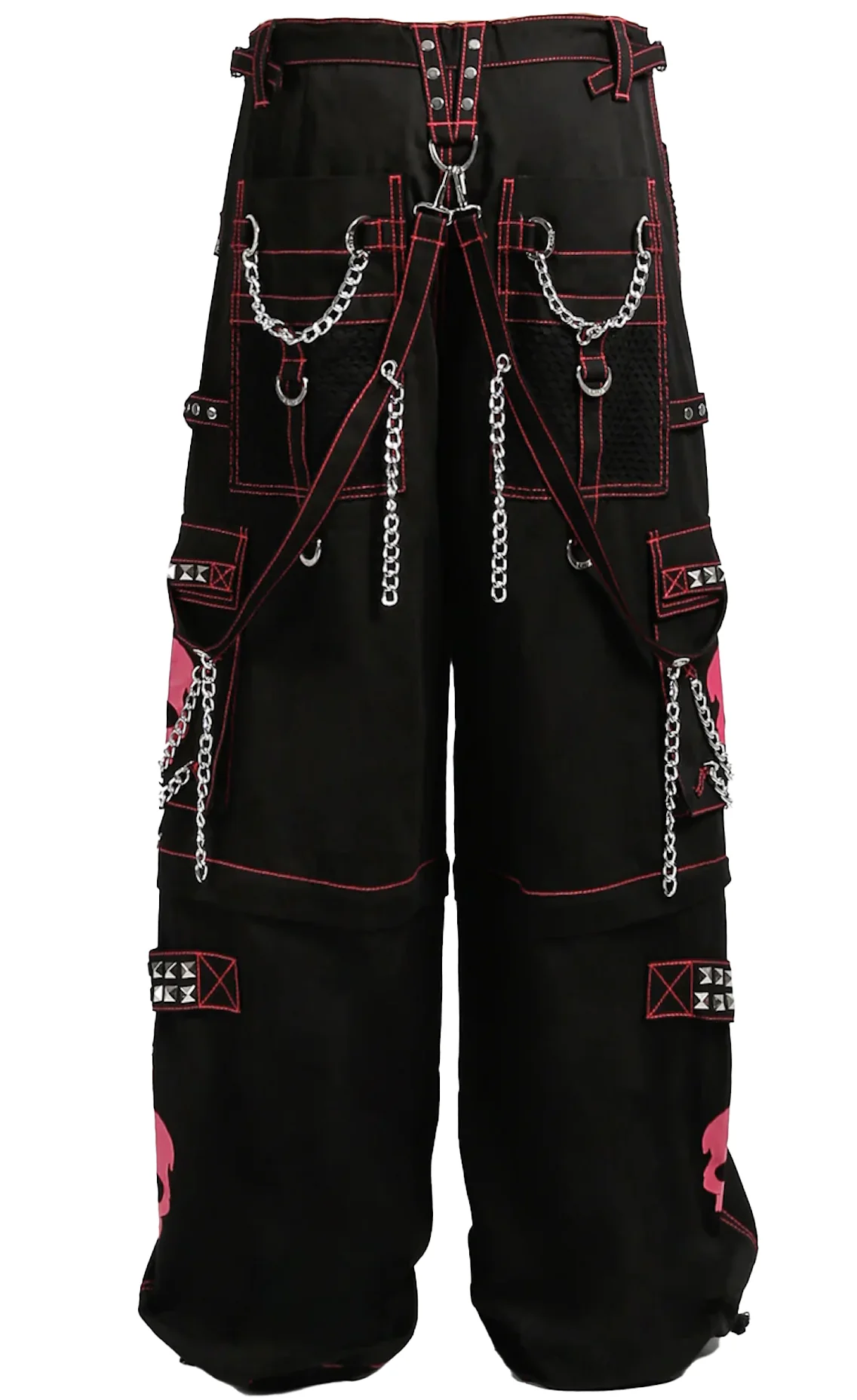 SUPER SKULL "ZIP OFF INTO SHORTS" PINK PANTS by TRIPP NYC - Image 10