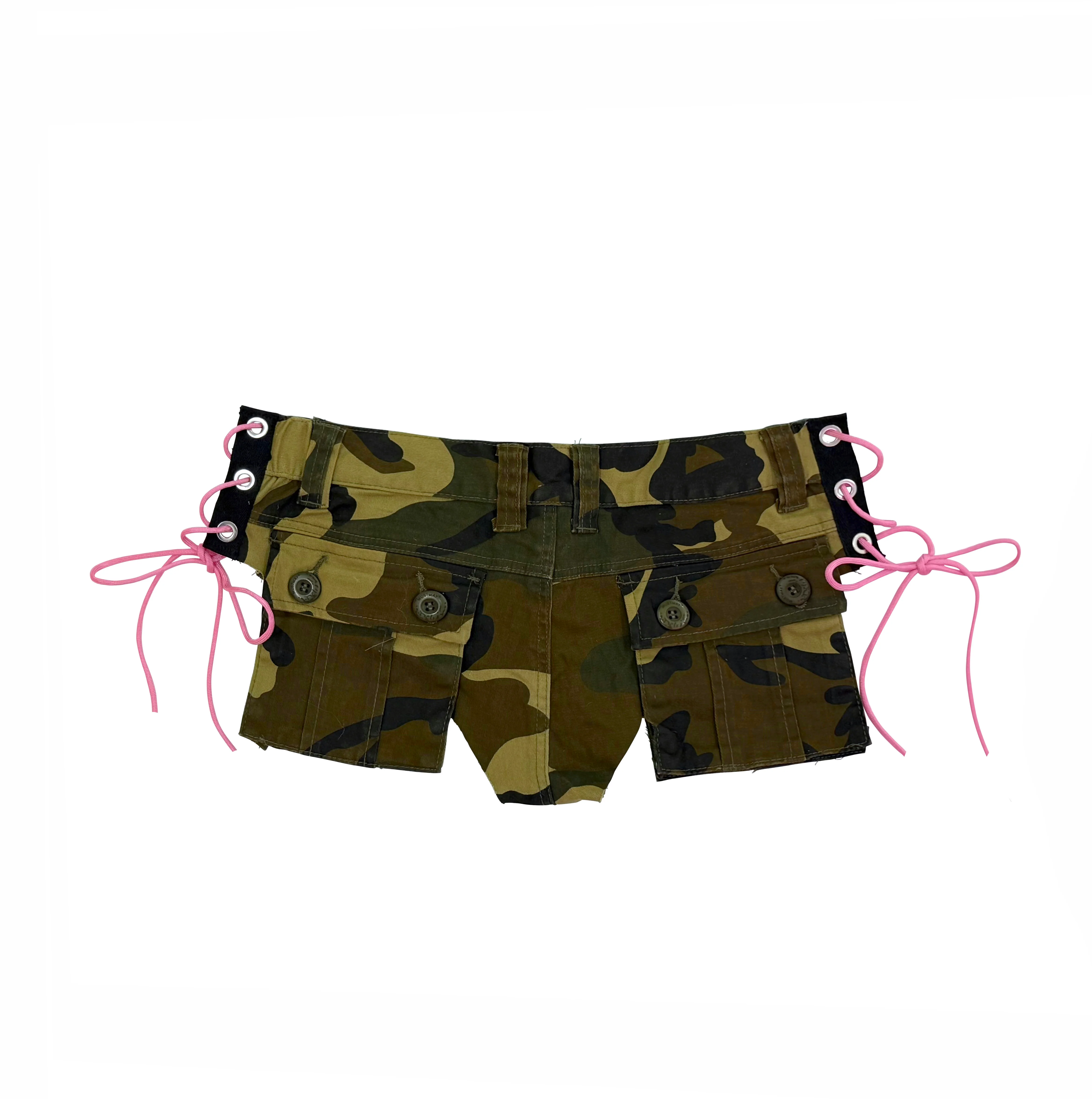 TACTICAL CAMOUFLAGE MINI SHORTS - Image 5