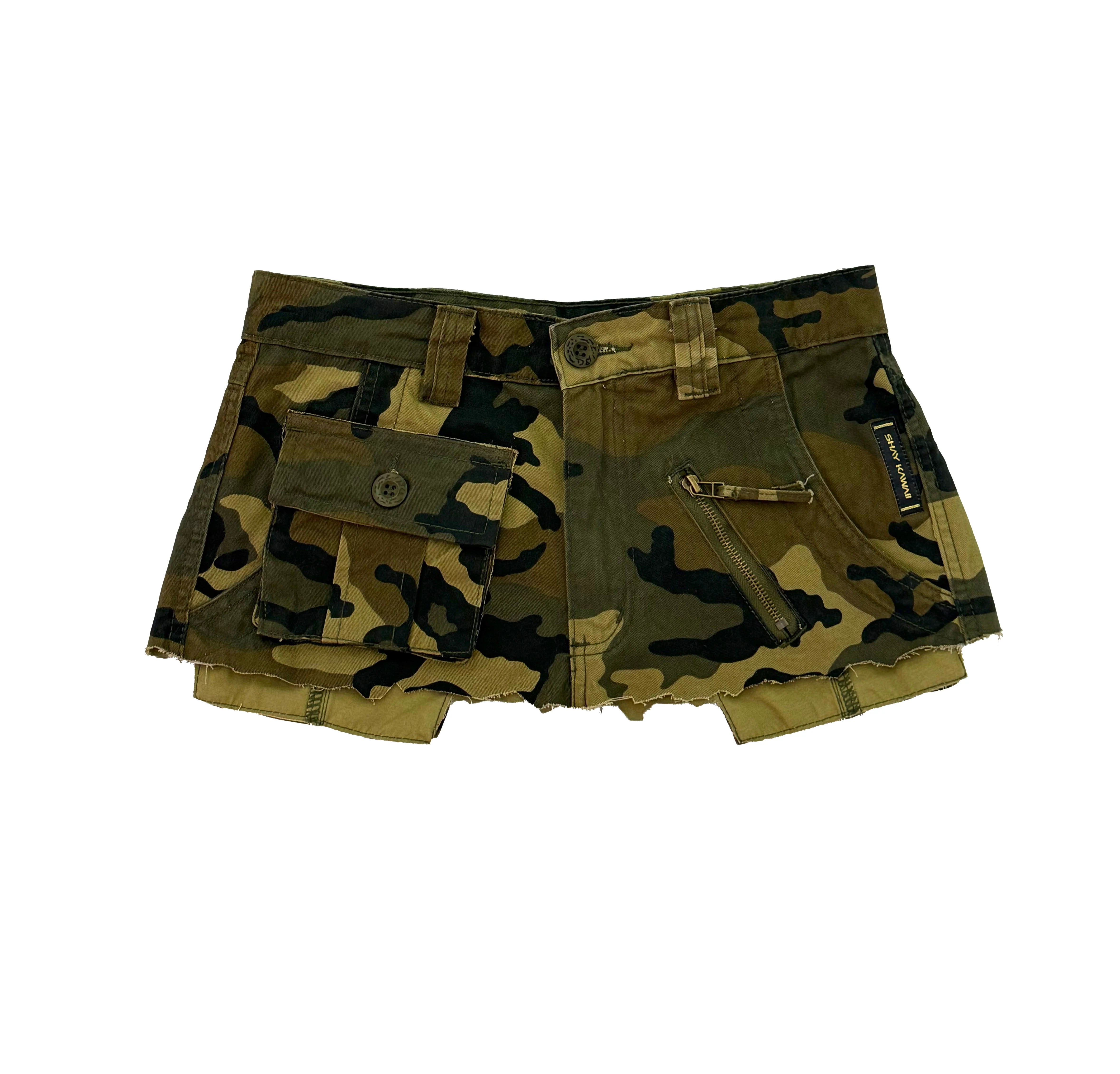 TACTICAL CAMOUFLAGE MINI SKIRT - Image 2