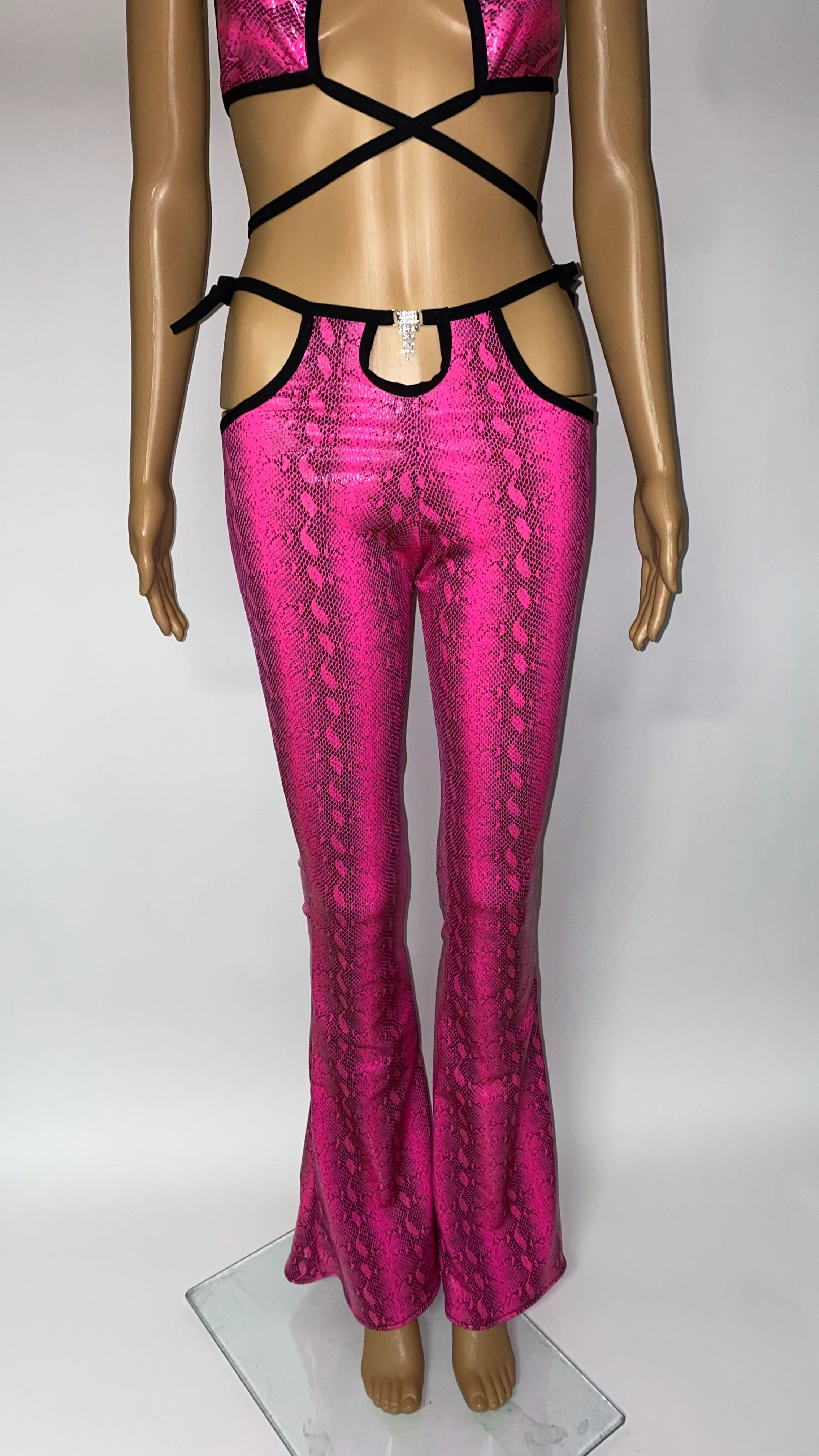 THE "AALIYAH DIAMANTE PANTS" multicolor - Image 20