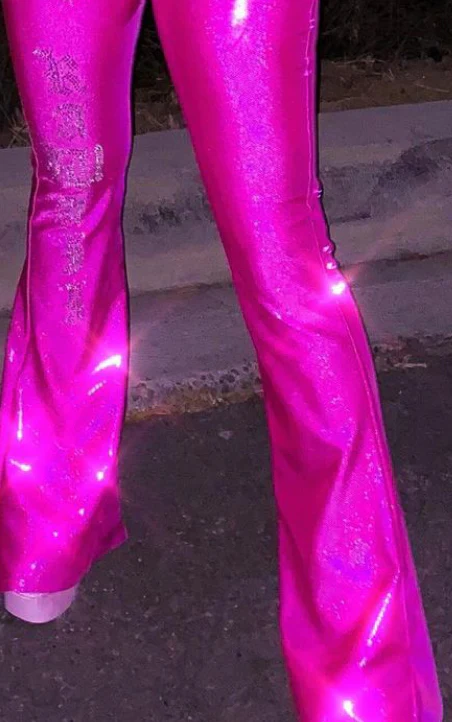 THE "AALIYAH DIAMANTE PANTS" multicolor - Image 8