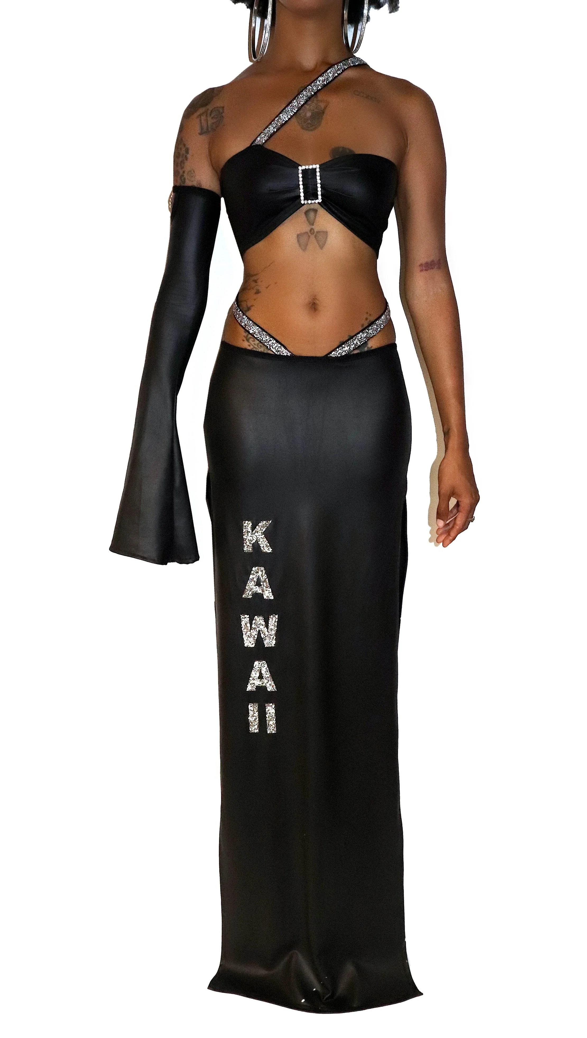 THE " AKASHA LONG SKIRT " SET - Image 2